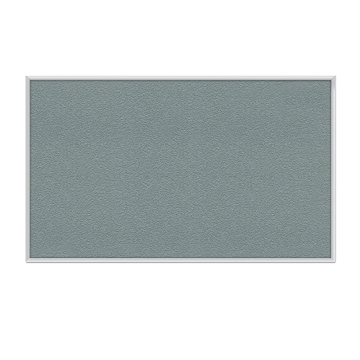 Ghent Vinyl Bulletin Board w/ Aluminum Frame, 3'H x 4'W, Stone_1