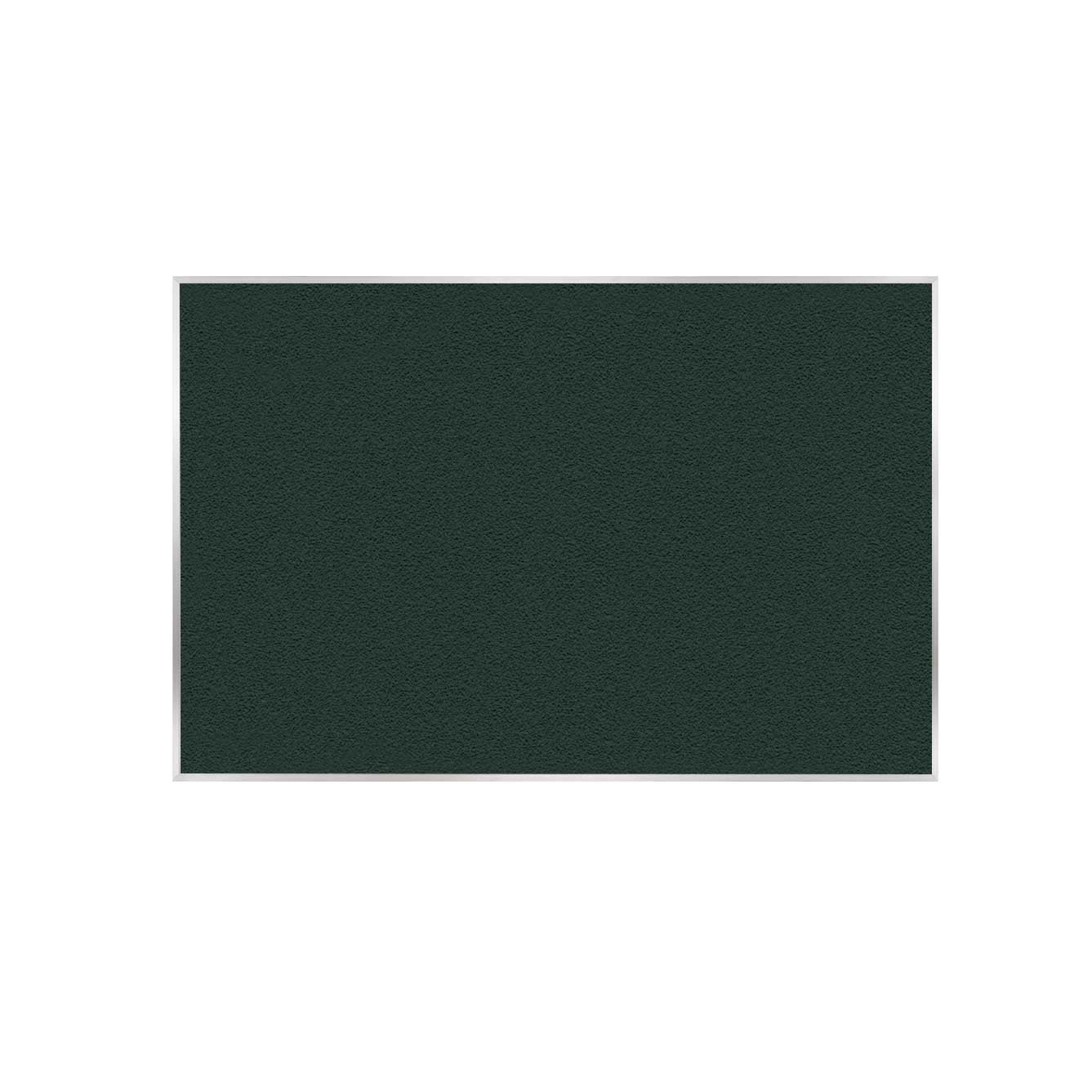 Ghent Vinyl Bulletin Board w/ Aluminum Frame, 4'H x 10'W, Ebony_0