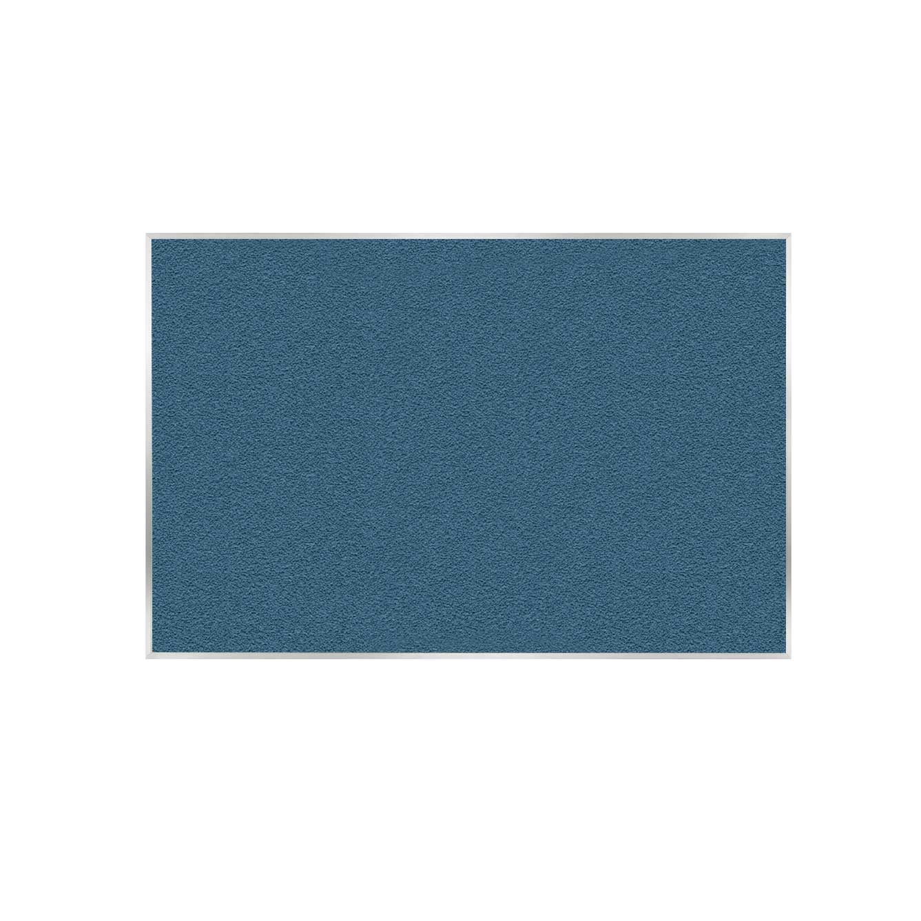 Ghent Vinyl Bulletin Board w/ Aluminum Frame, 4'H x 10'W, Ocean_0