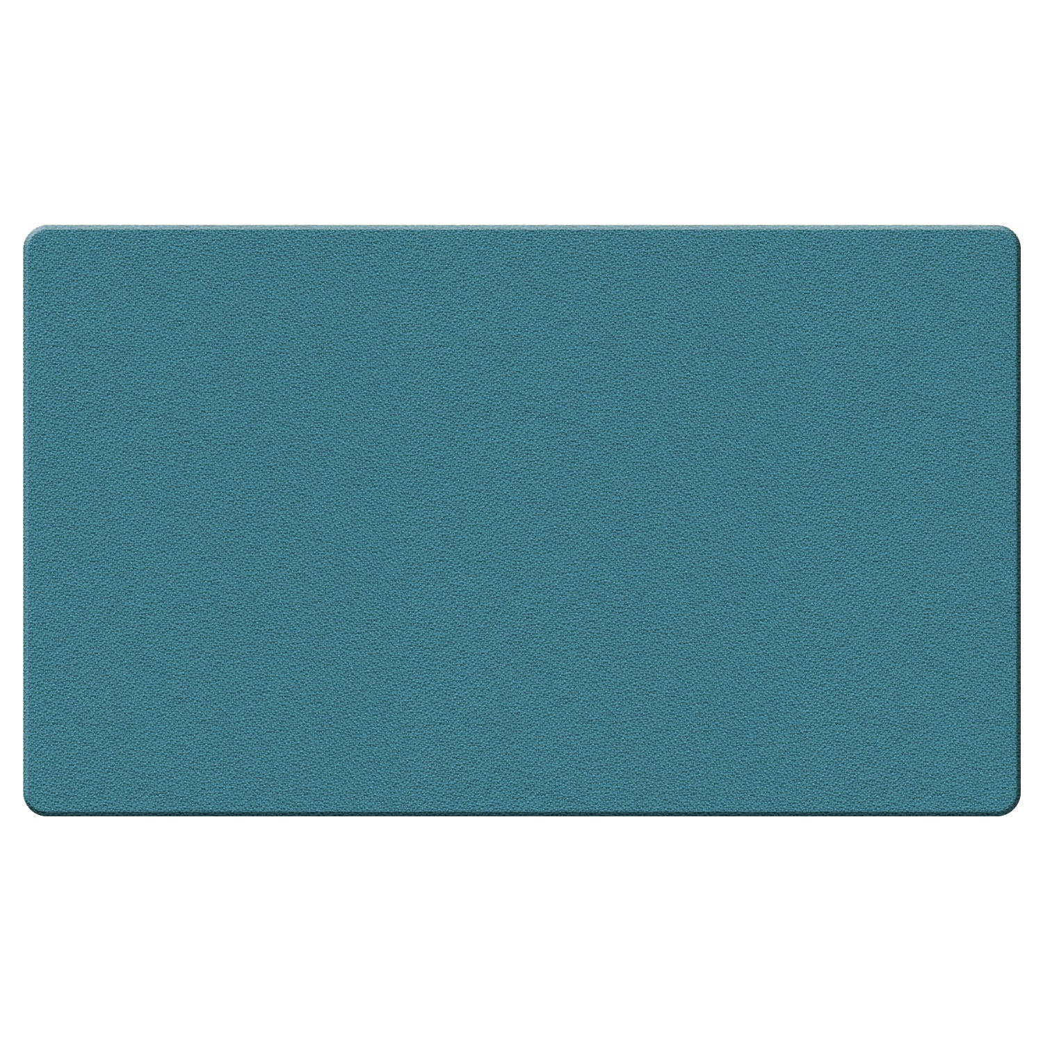 Ghent Fabric Wrapped Bulletin Board, 18"H x 24"W, Teal_0