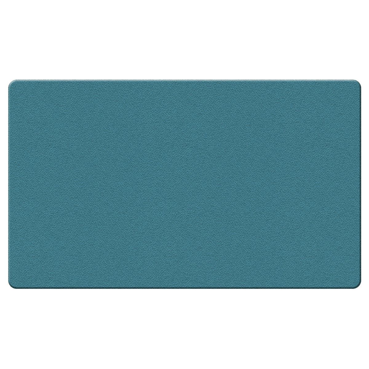Ghent Fabric Wrapped Bulletin Board, 12"H x 48"W, Teal_0