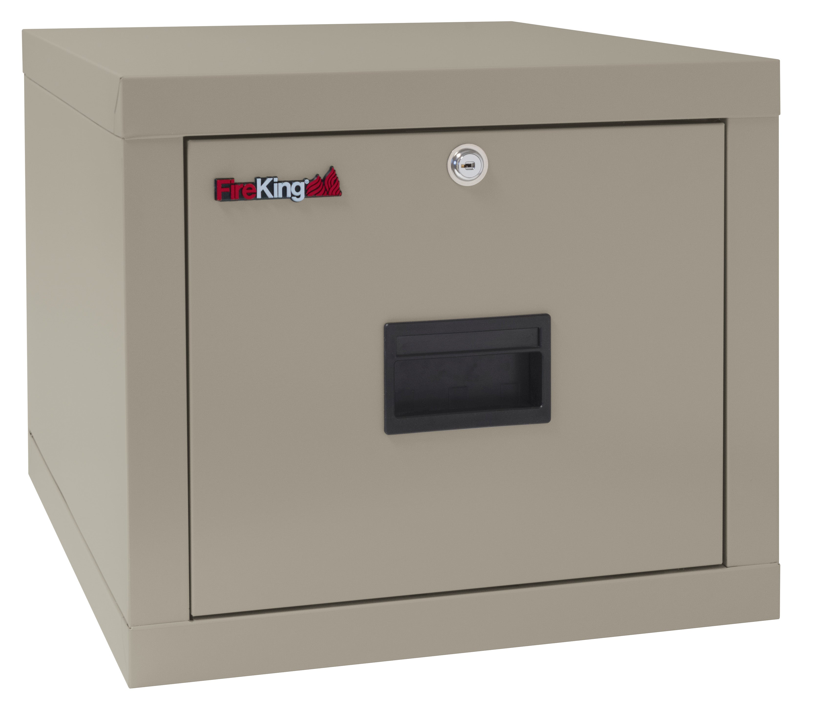 One drawer fire rated file cabinet