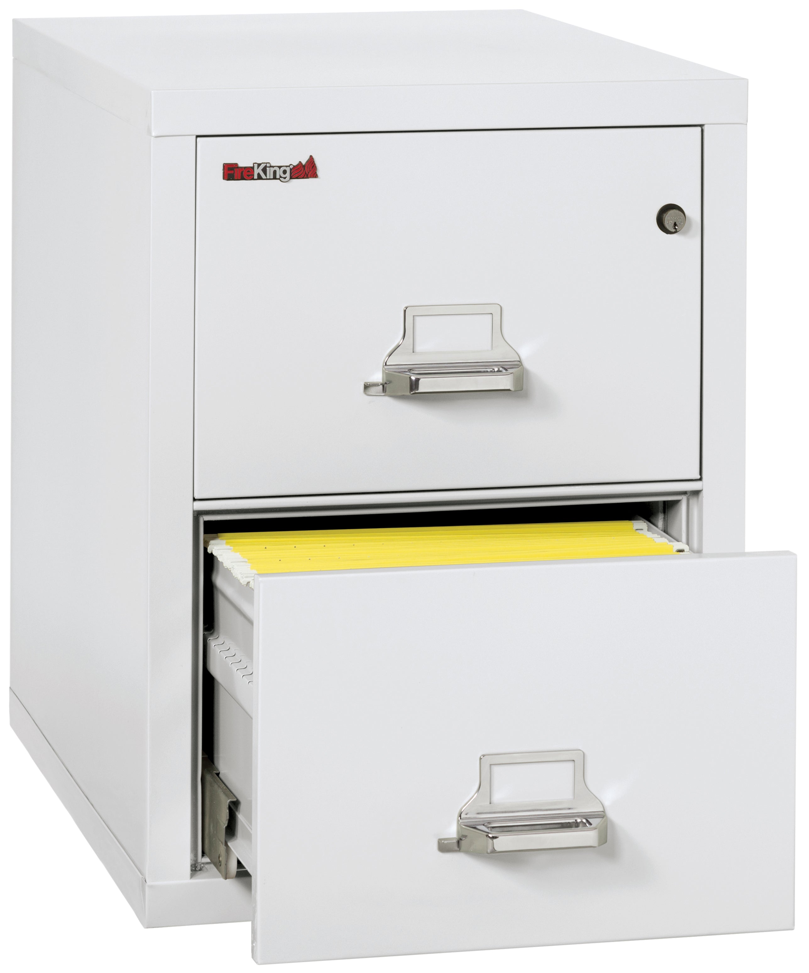 1 Hour Fire Resistant File Cabinet - 2 Drawer Letter 31" depth