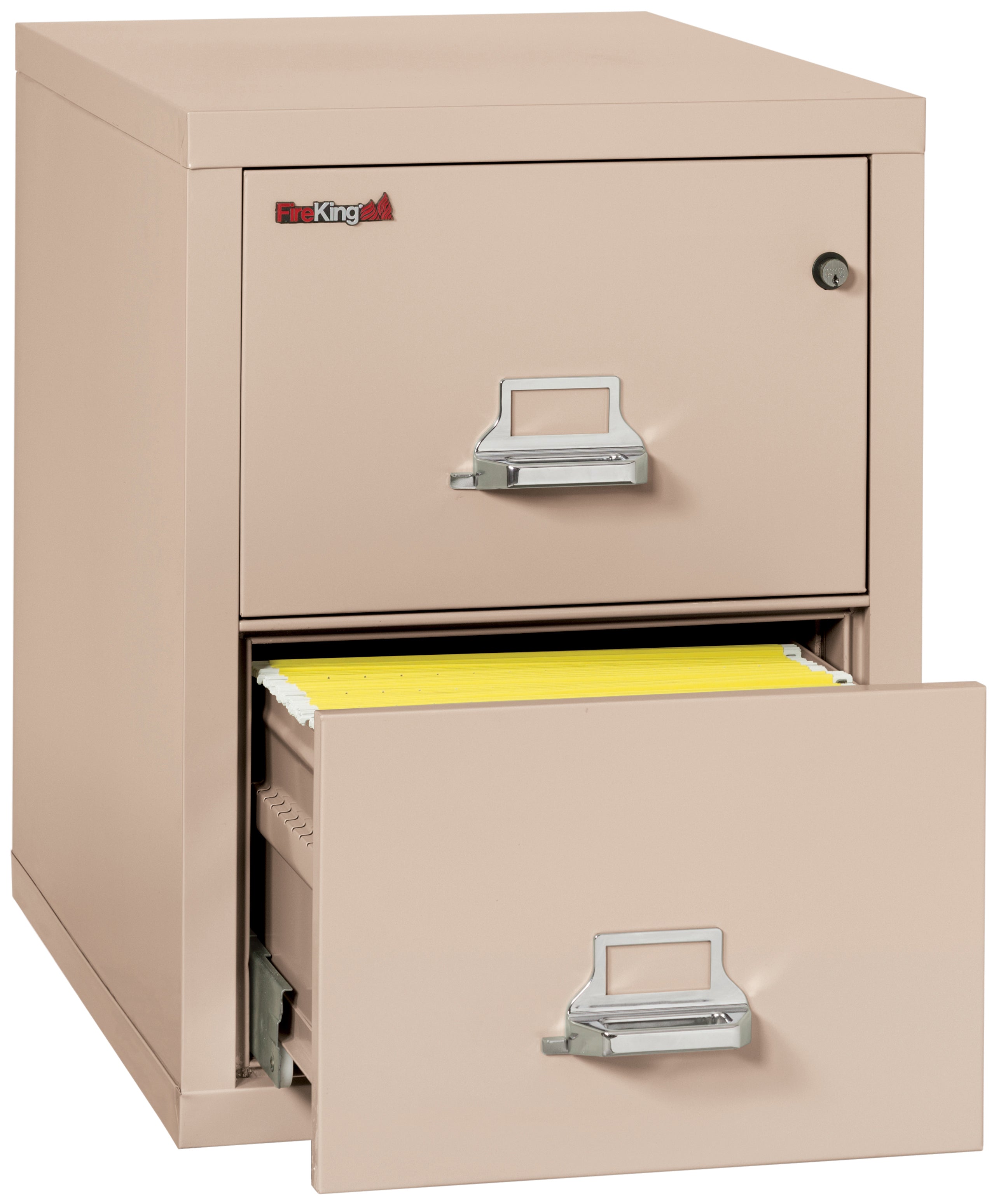 1 Hour Fire Resistant File Cabinet - 2 Drawer Letter 31" depth