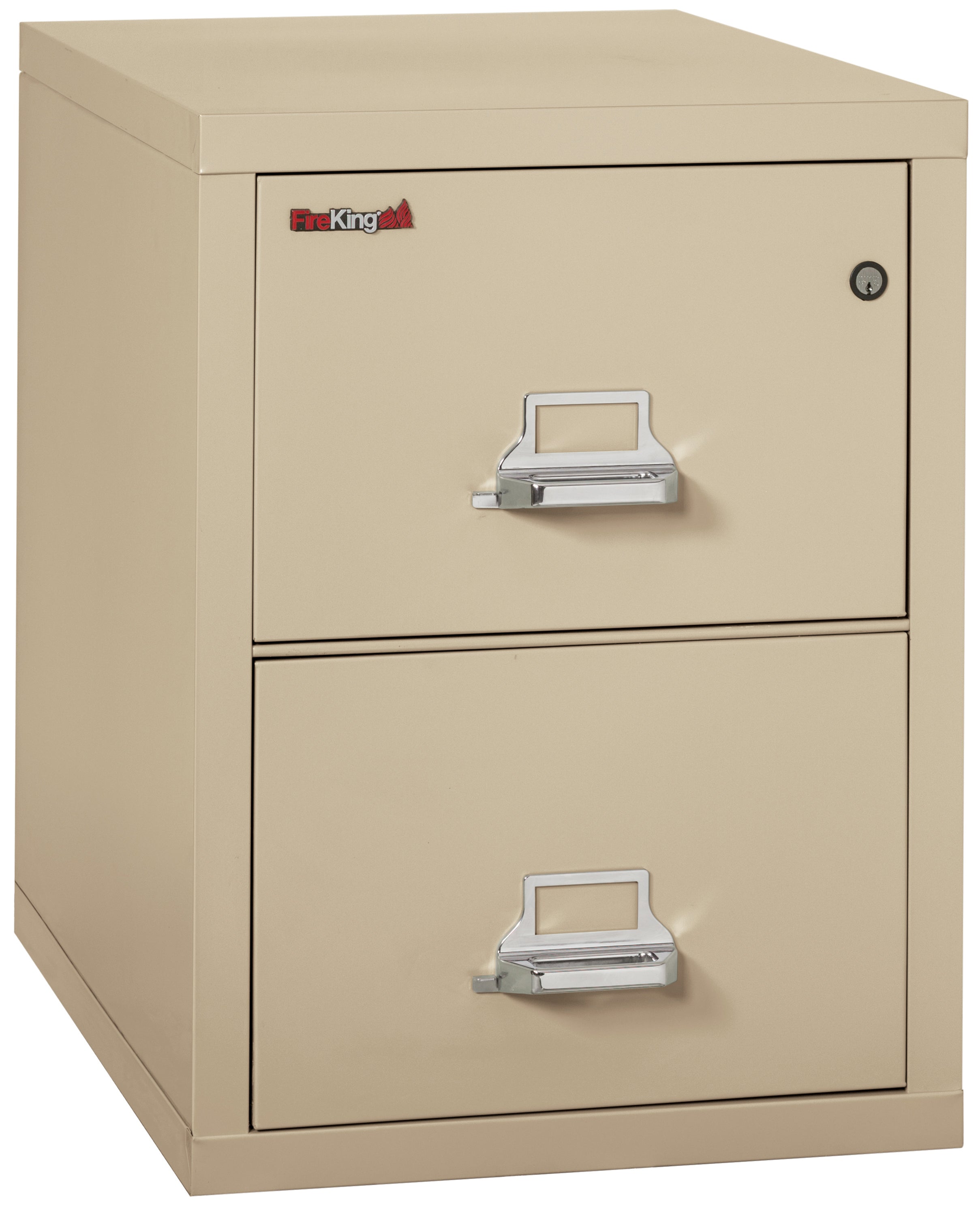 1 Hour Fire Resistant File Cabinet - 2 Drawer Letter 31" depth