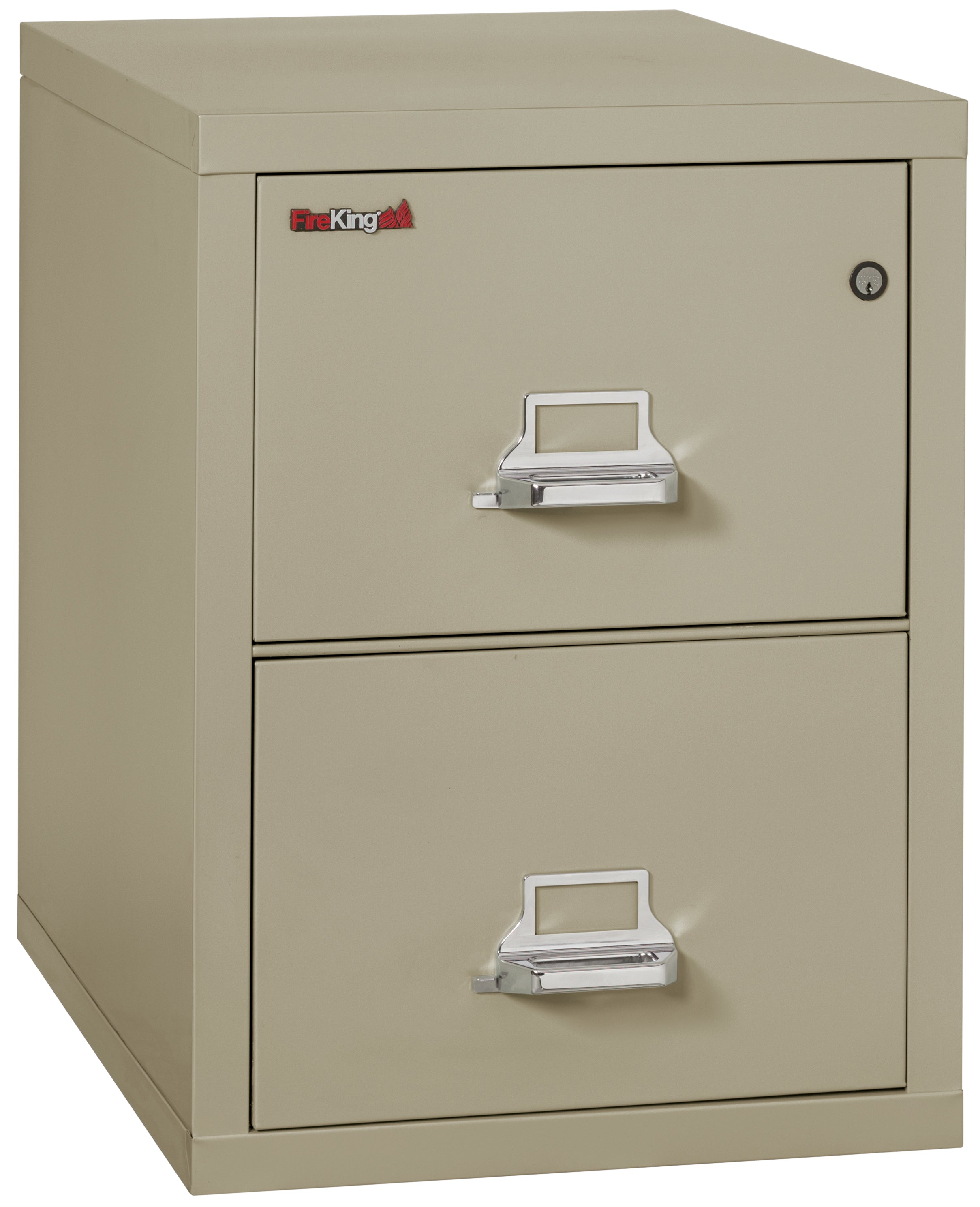 1 Hour Fire Resistant File Cabinet - 2 Drawer Letter 31" depth