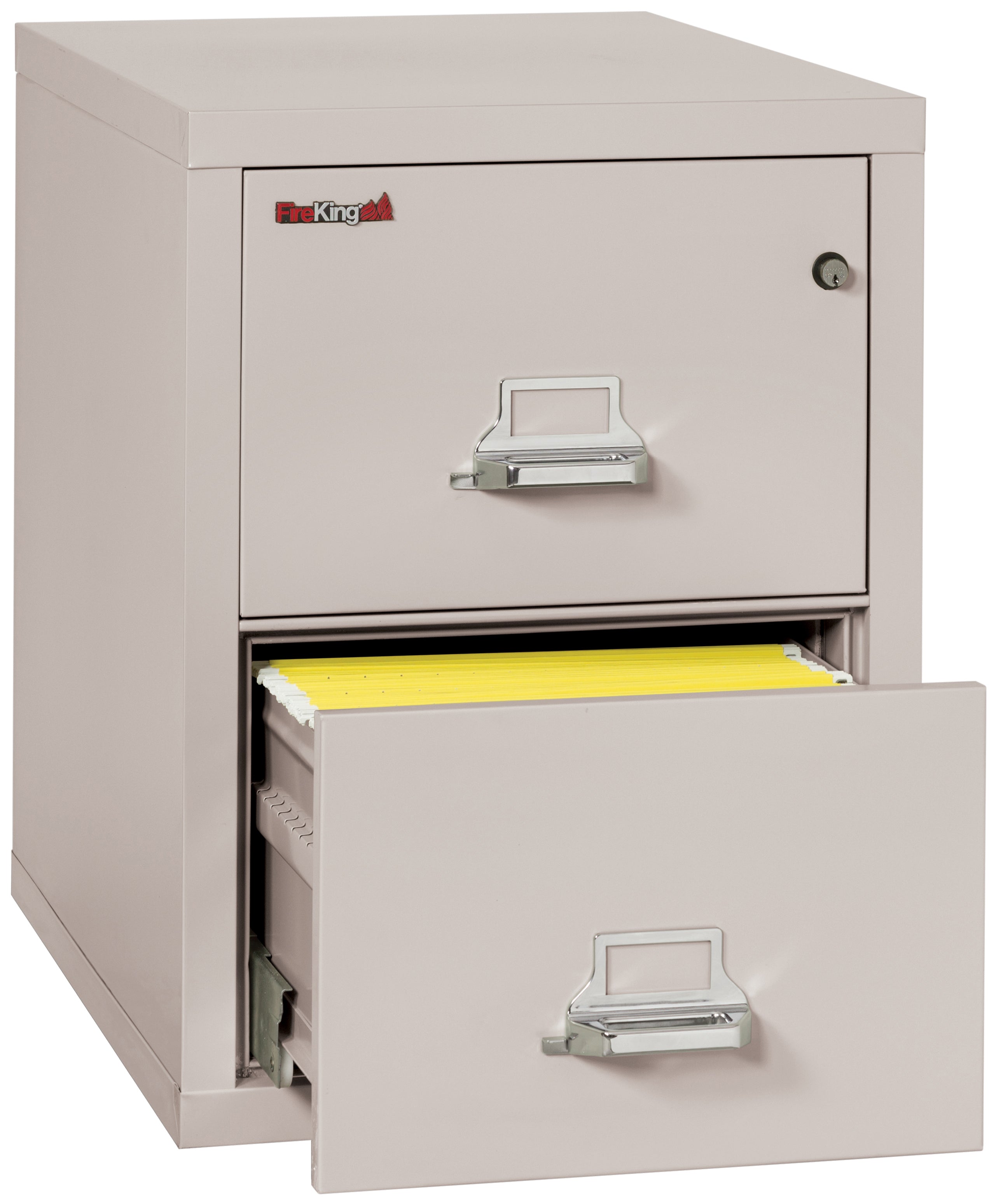 1 Hour Fire Resistant File Cabinet - 2 Drawer Letter 31" depth