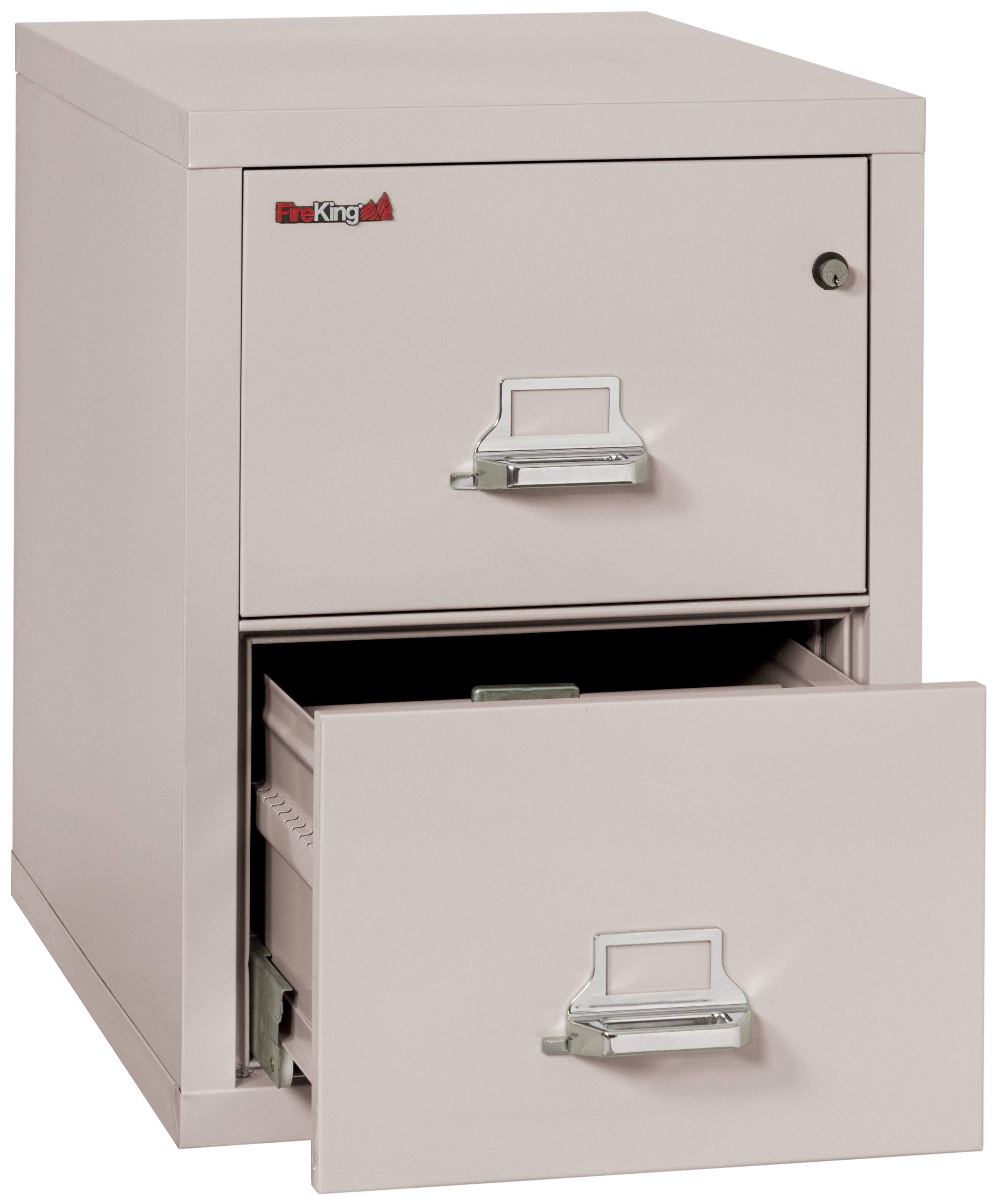 1 Hour Fire Resistant File Cabinet - 2 Drawer Letter 31" depth