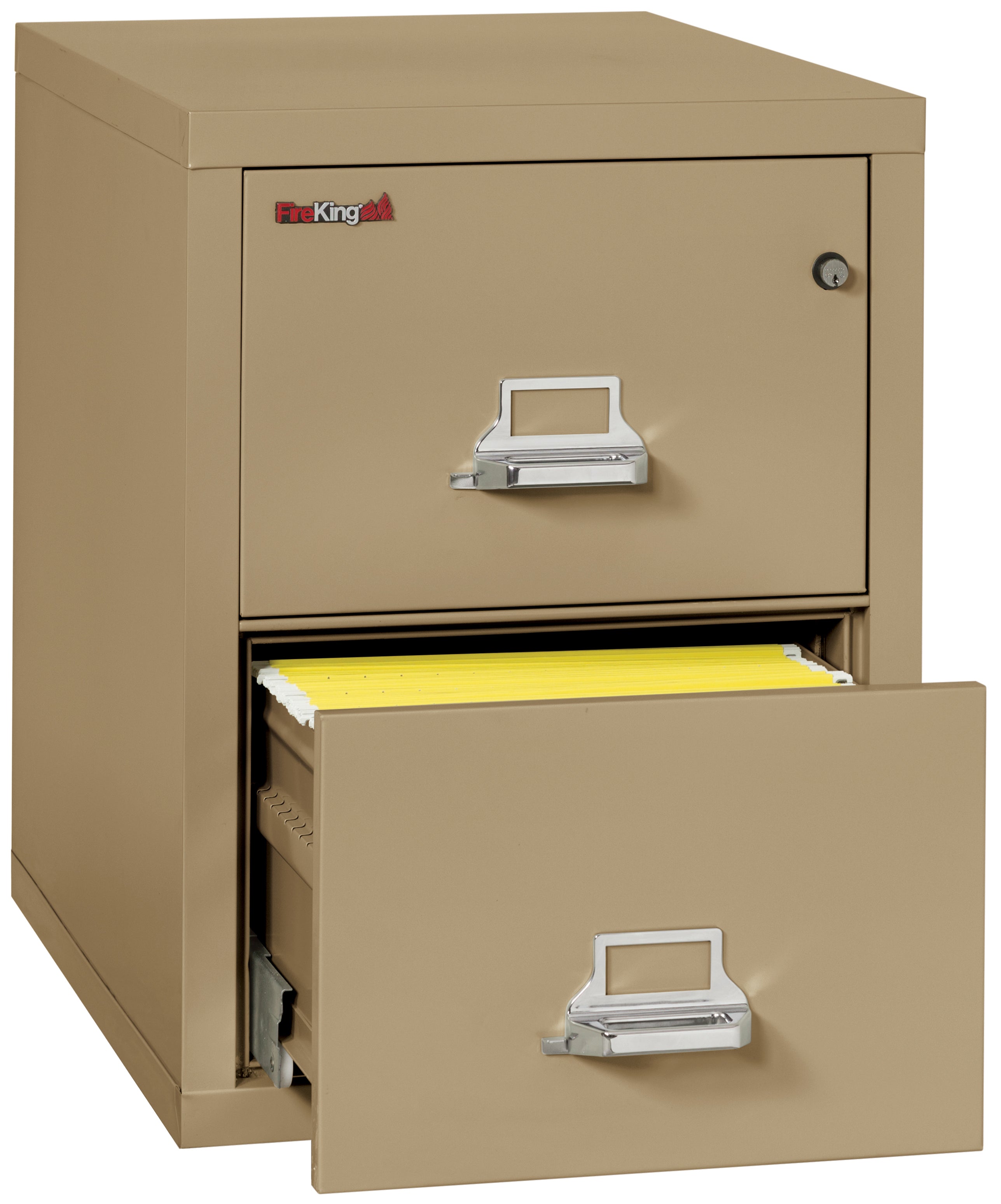 1 Hour Fire Resistant File Cabinet - 2 Drawer Letter 31" depth