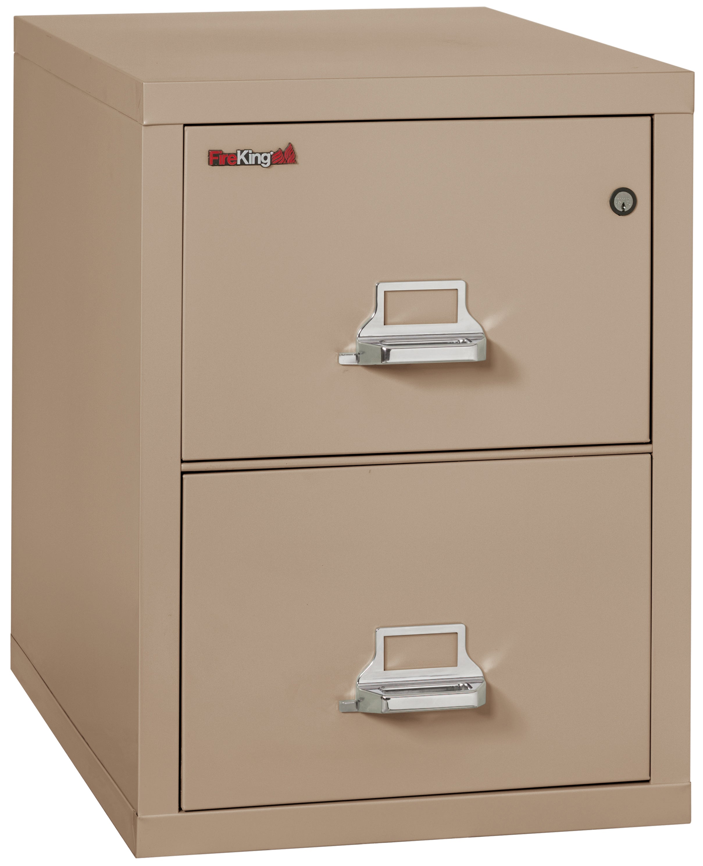 1 Hour Fire Resistant File Cabinet - 2 Drawer Letter 31" depth