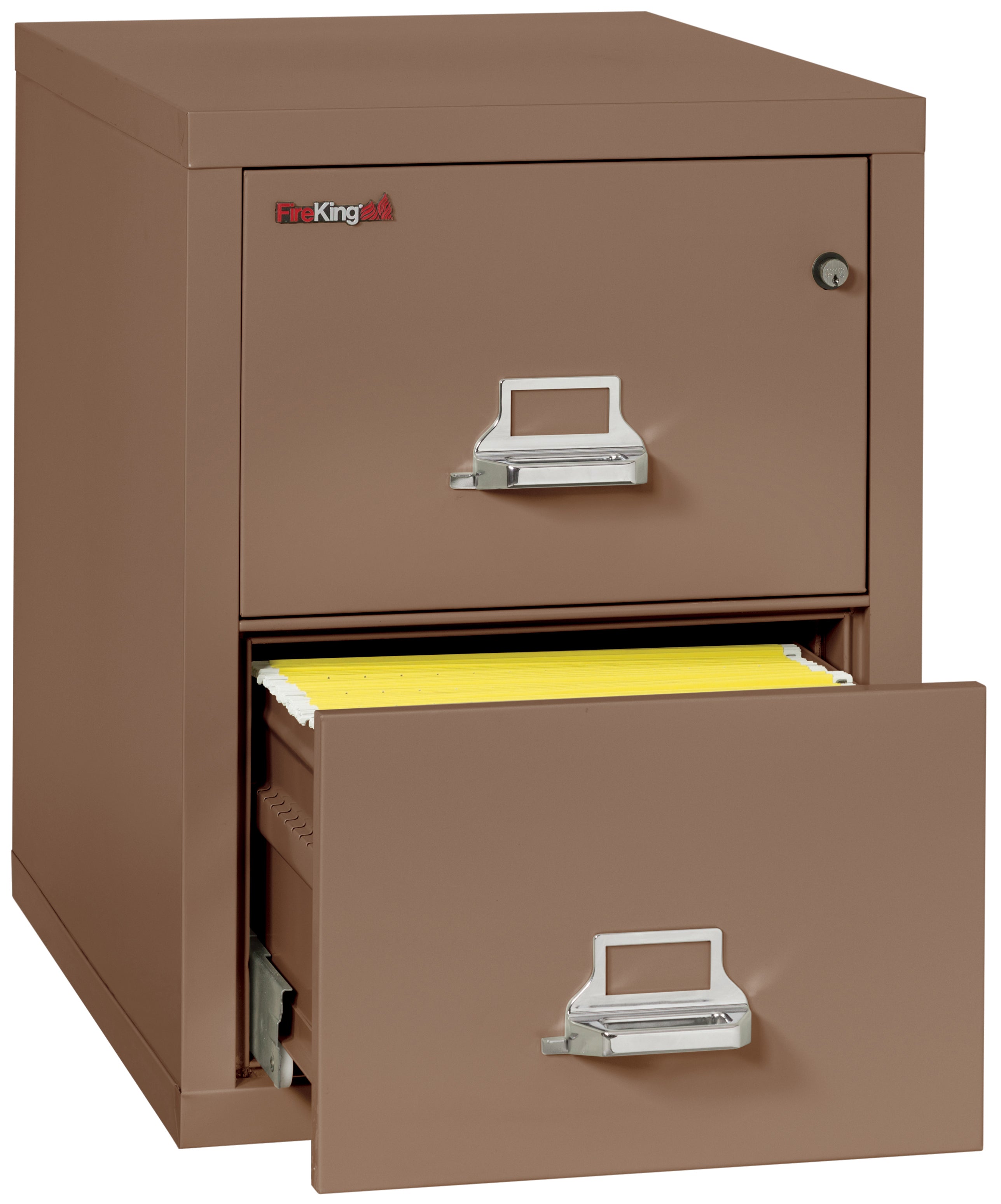 1 Hour Fire Resistant File Cabinet - 2 Drawer Letter 31" depth