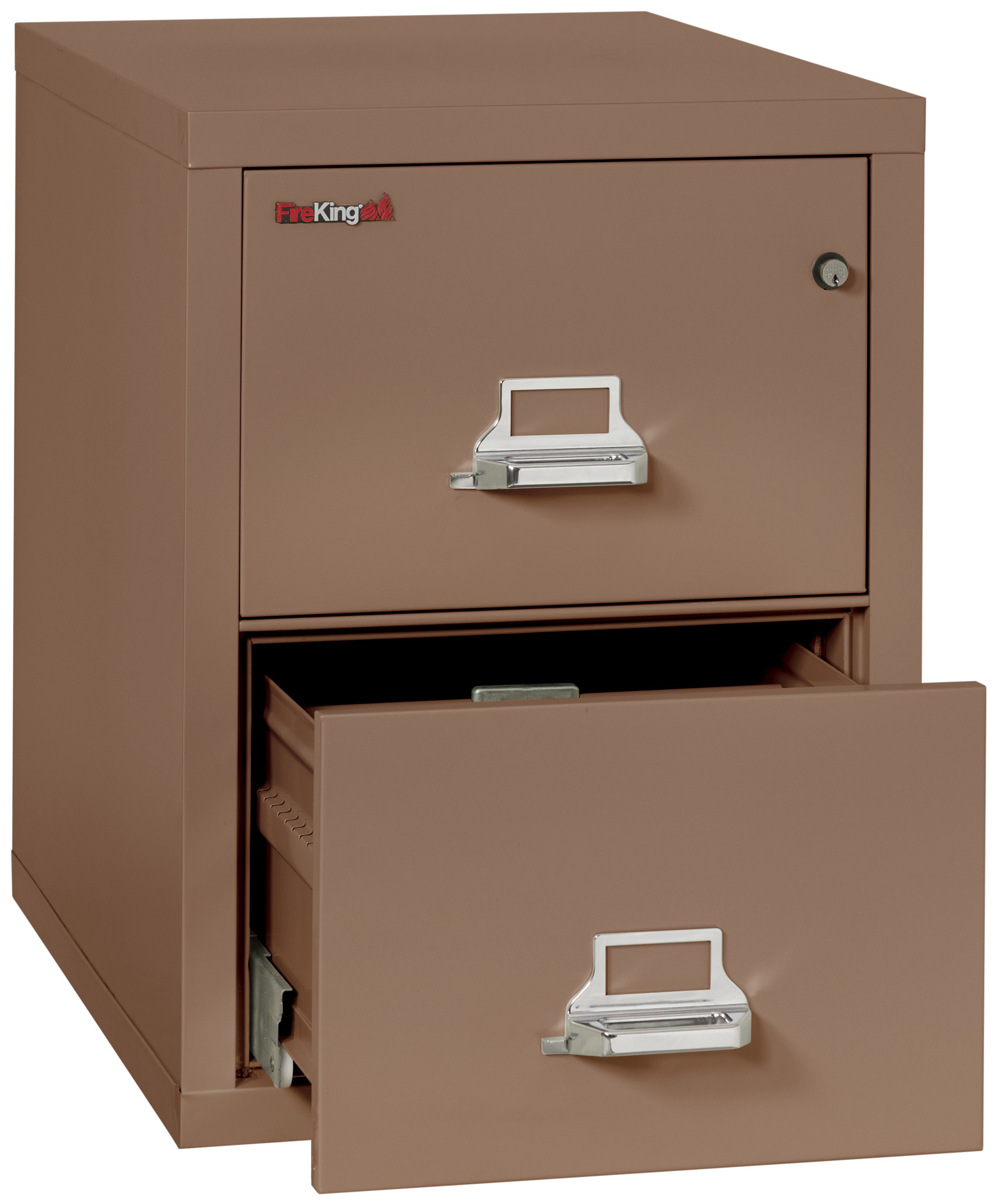 1 Hour Fire Resistant File Cabinet - 2 Drawer Letter 31" depth