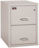 2 Hour Fire Resistant File Cabinet - 2 Drawer Letter 31" depth