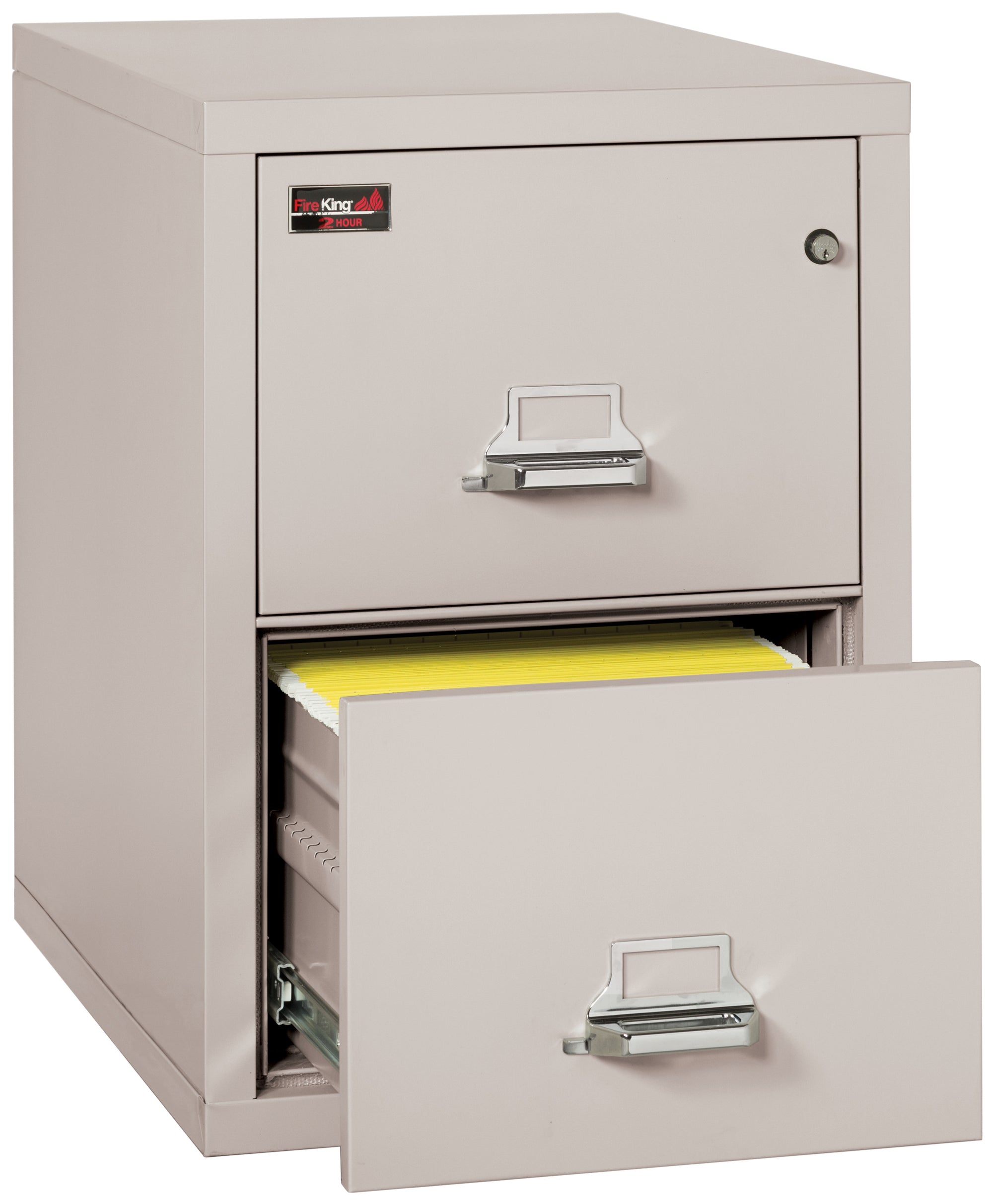 2 Hour Fire Resistant File Cabinet - 2 Drawer Letter 31" depth | Position 3