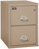 2 Hour Fire Resistant File Cabinet - 2 Drawer Letter 31" depth