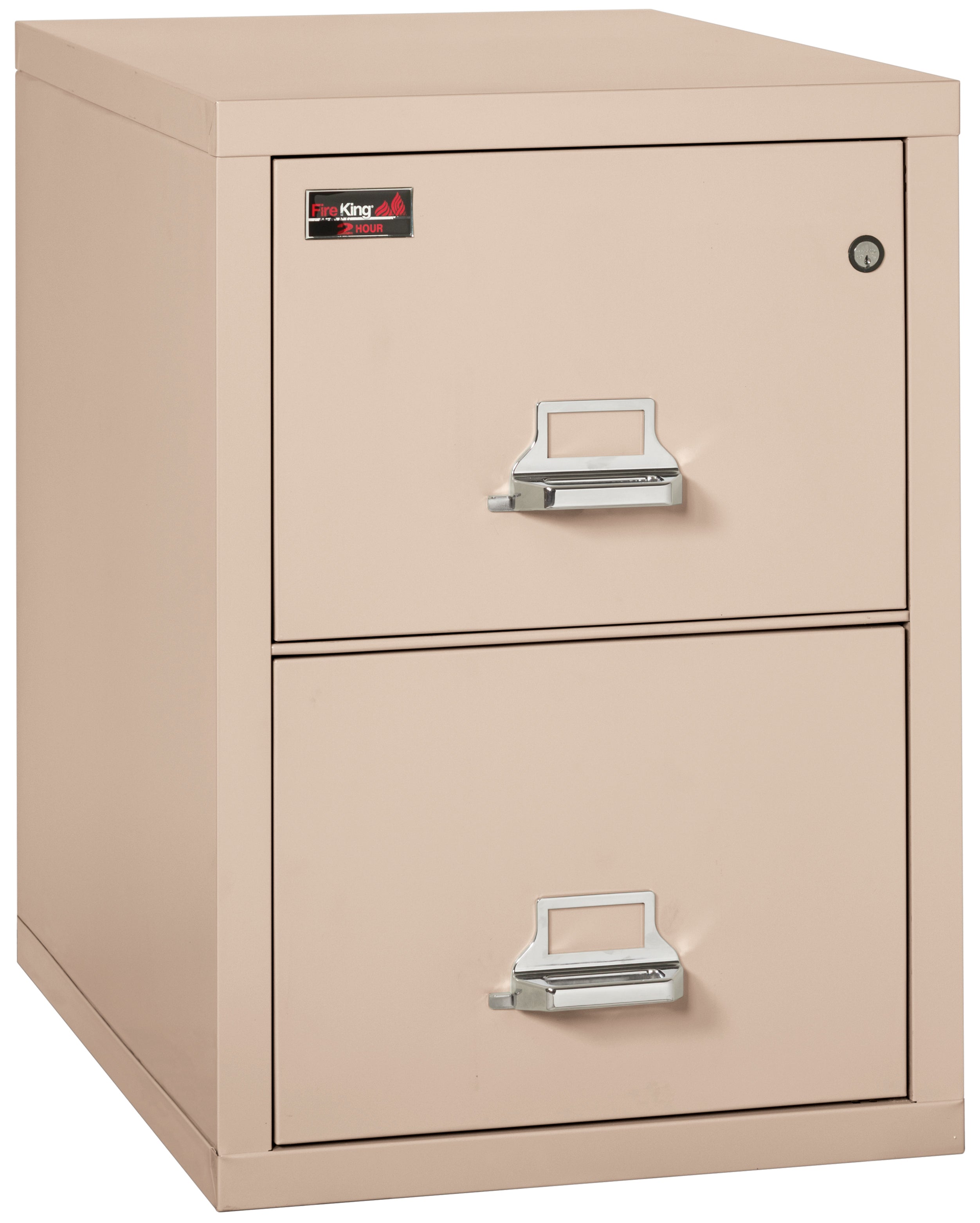 2 Hour Fire Resistant File Cabinet - 2 Drawer Legal 32" depth