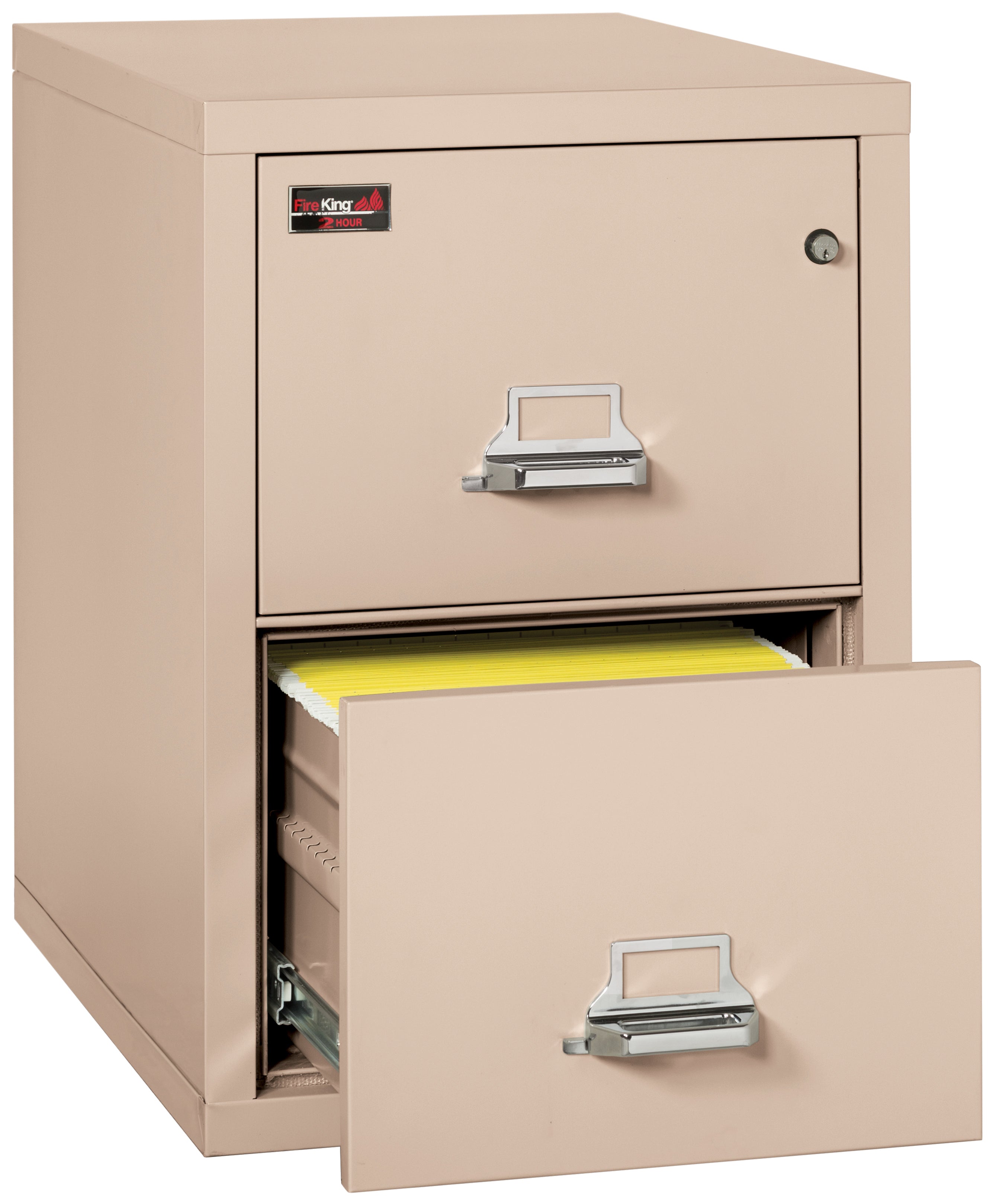 2 Hour Fire Resistant File Cabinet - 2 Drawer Legal 32" depth