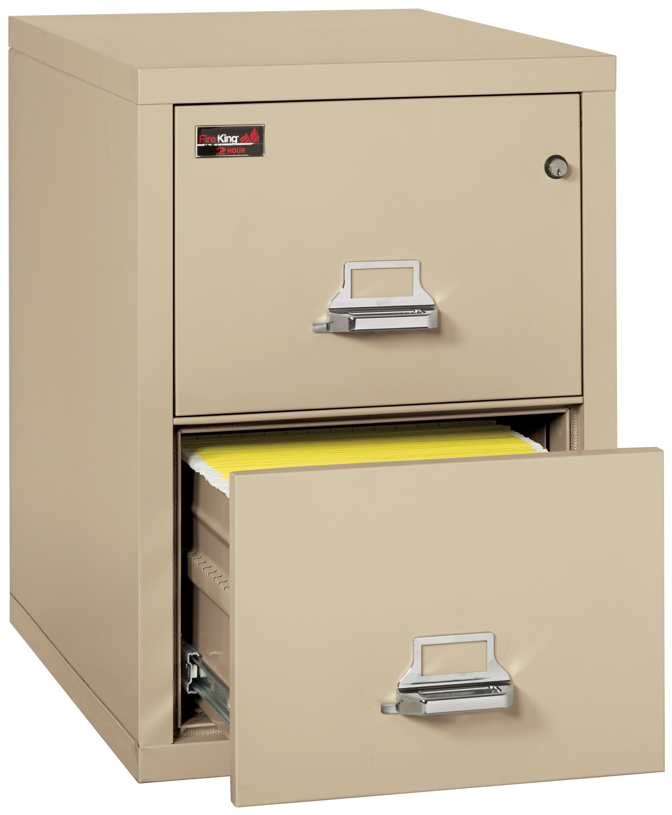 2 Hour Fire Resistant File Cabinet - 2 Drawer Legal 32" depth