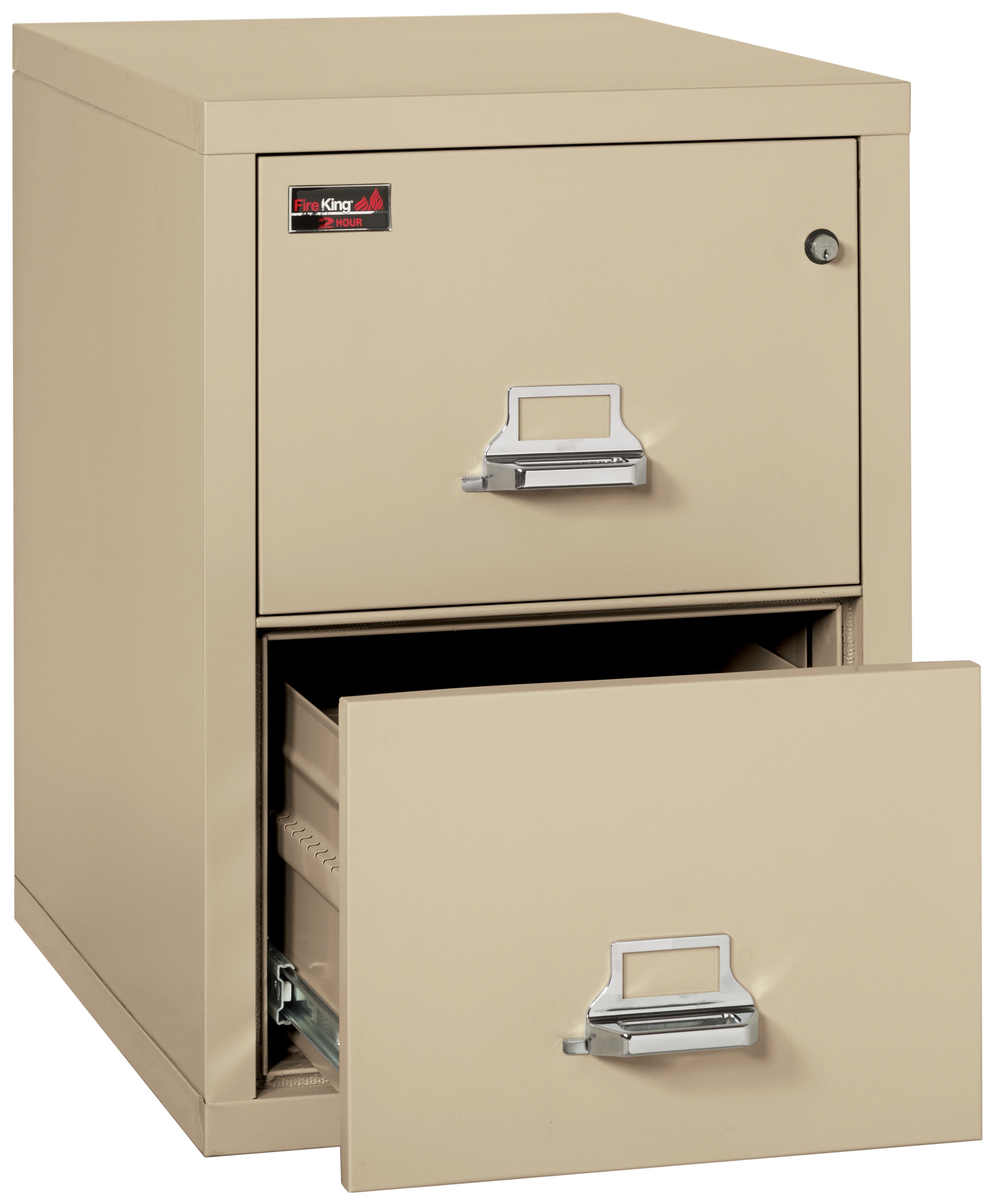 2 Hour Fire Resistant File Cabinet - 2 Drawer Legal 32" depth