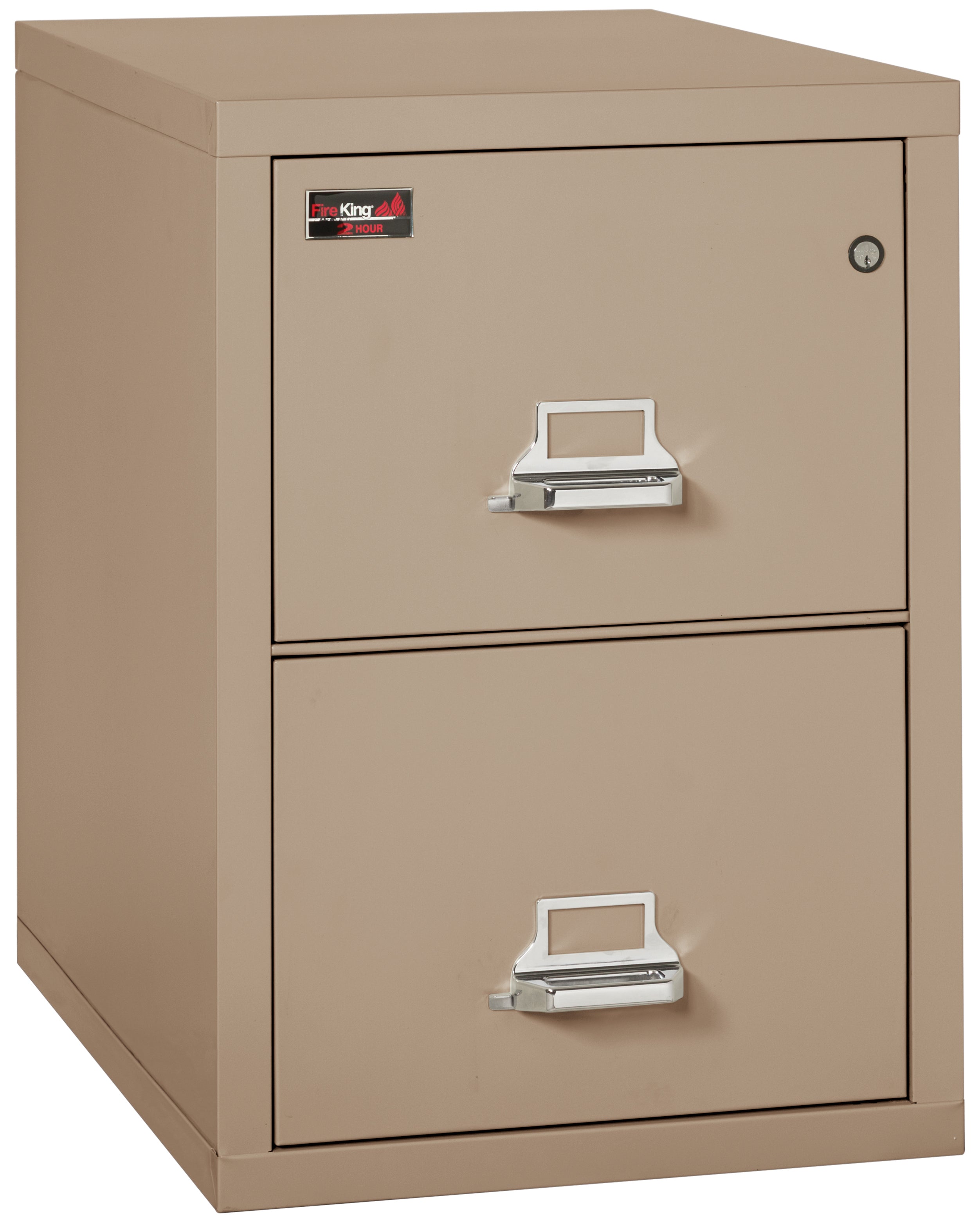 2 Hour Fire Resistant File Cabinet - 2 Drawer Legal 32" depth