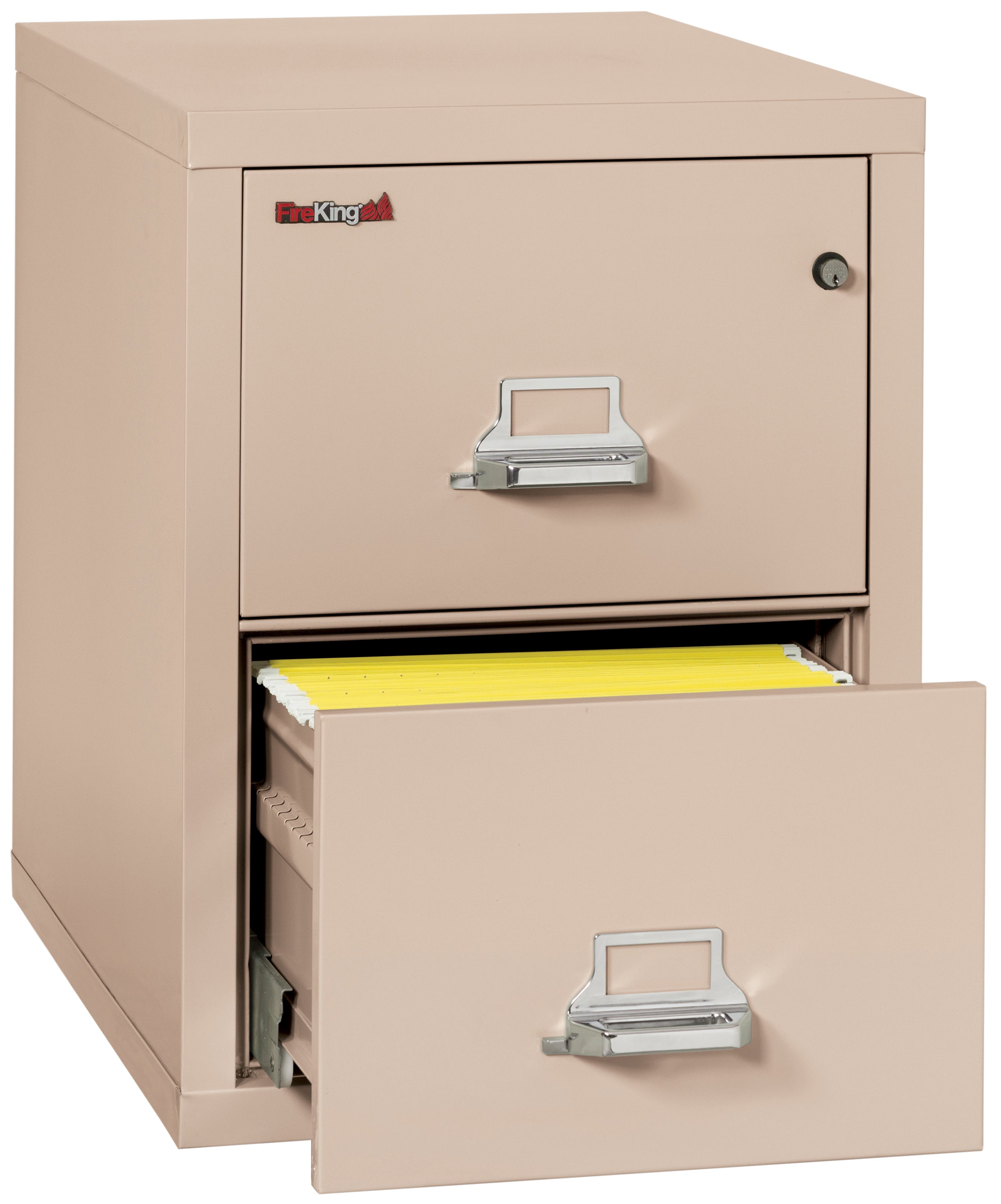 1 Hour Fire Resistant File Cabinet - 2 Drawer Legal 31" depth