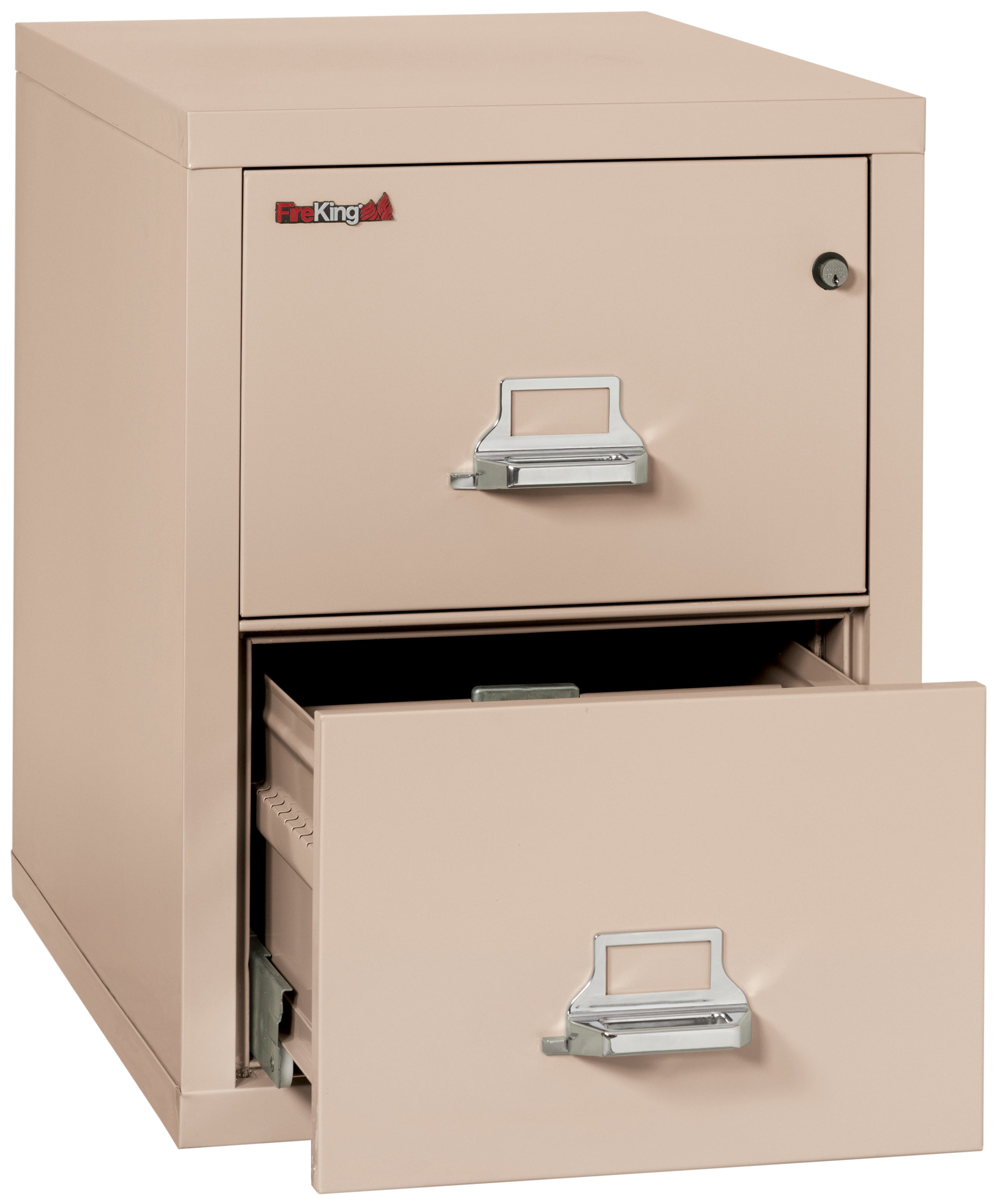 1 Hour Fire Resistant File Cabinet - 2 Drawer Legal 31" depth