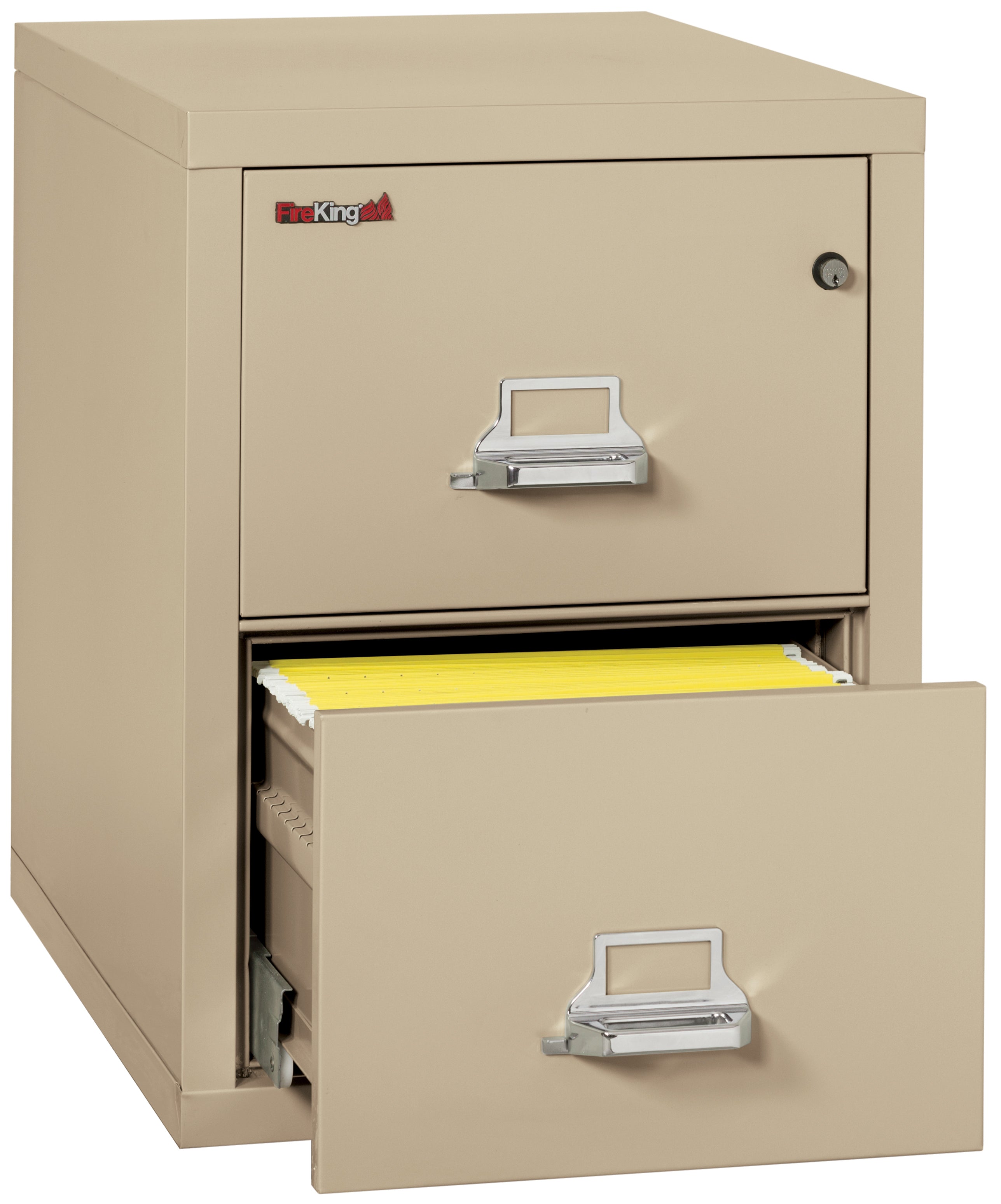 1 Hour Fire Resistant File Cabinet - 2 Drawer Legal 31" depth