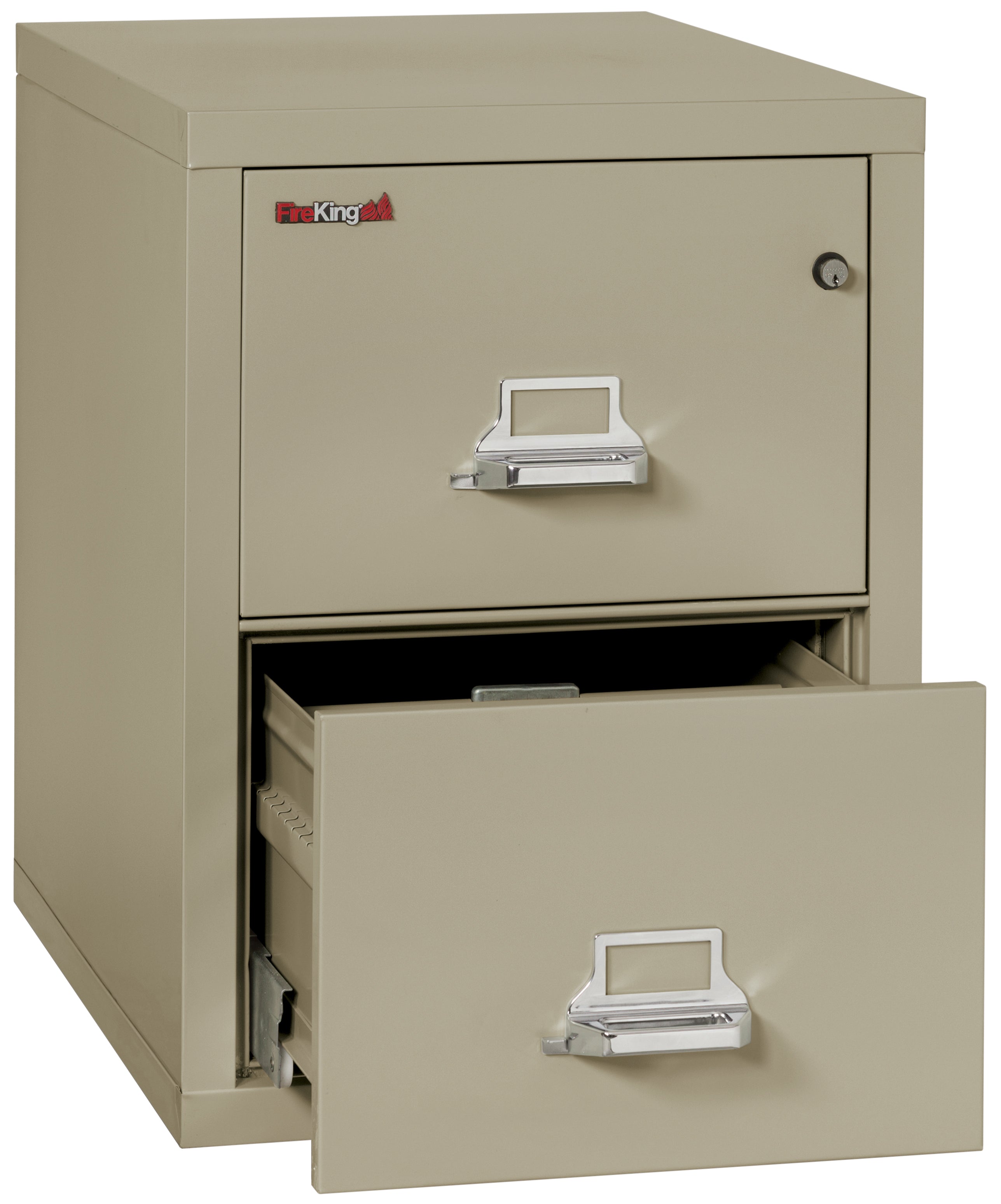 1 Hour Fire Resistant File Cabinet - 2 Drawer Legal 31" depth