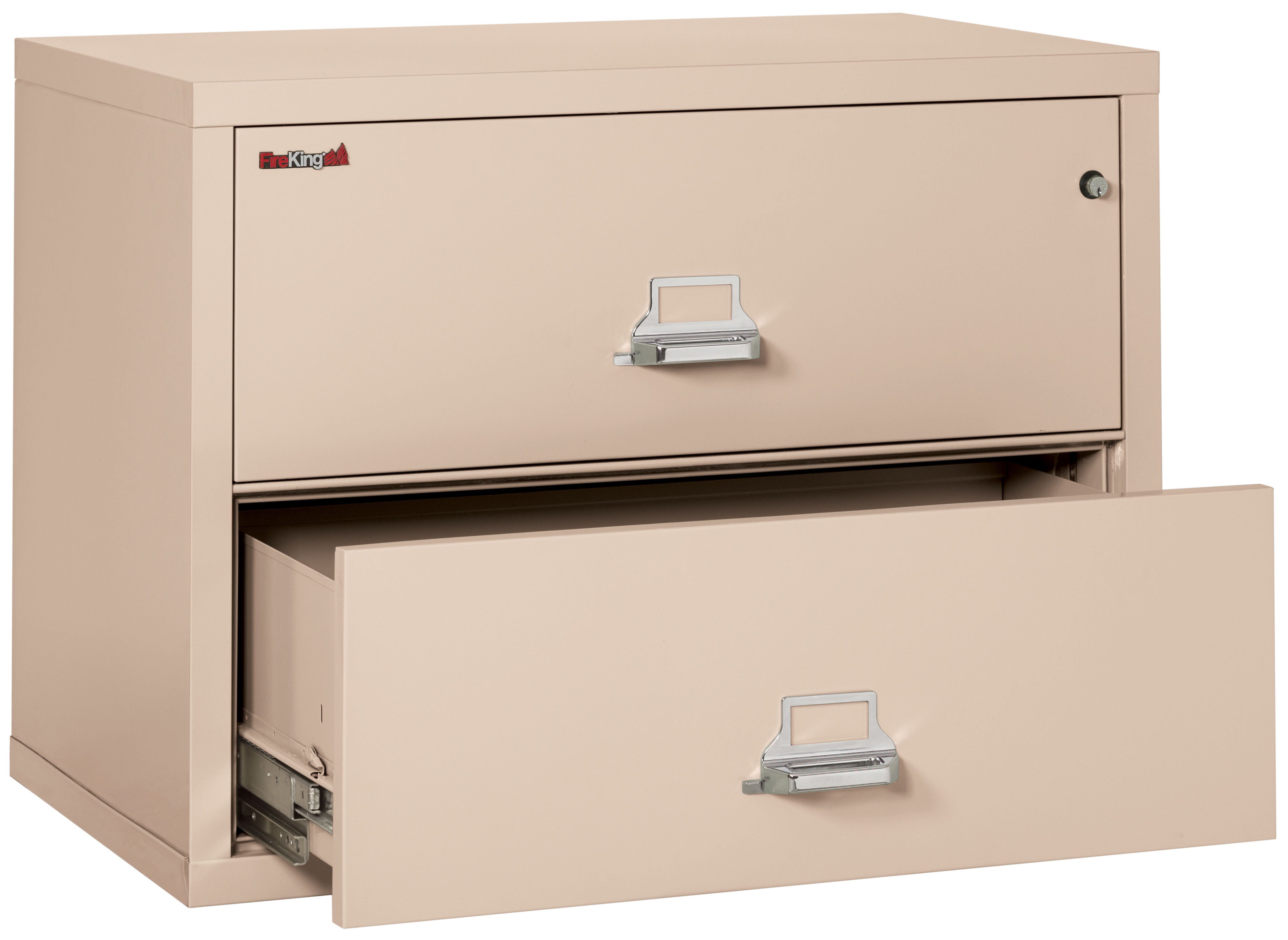 Fire Resistant File Cabinet - 2 Drawer Lateral 38" wide