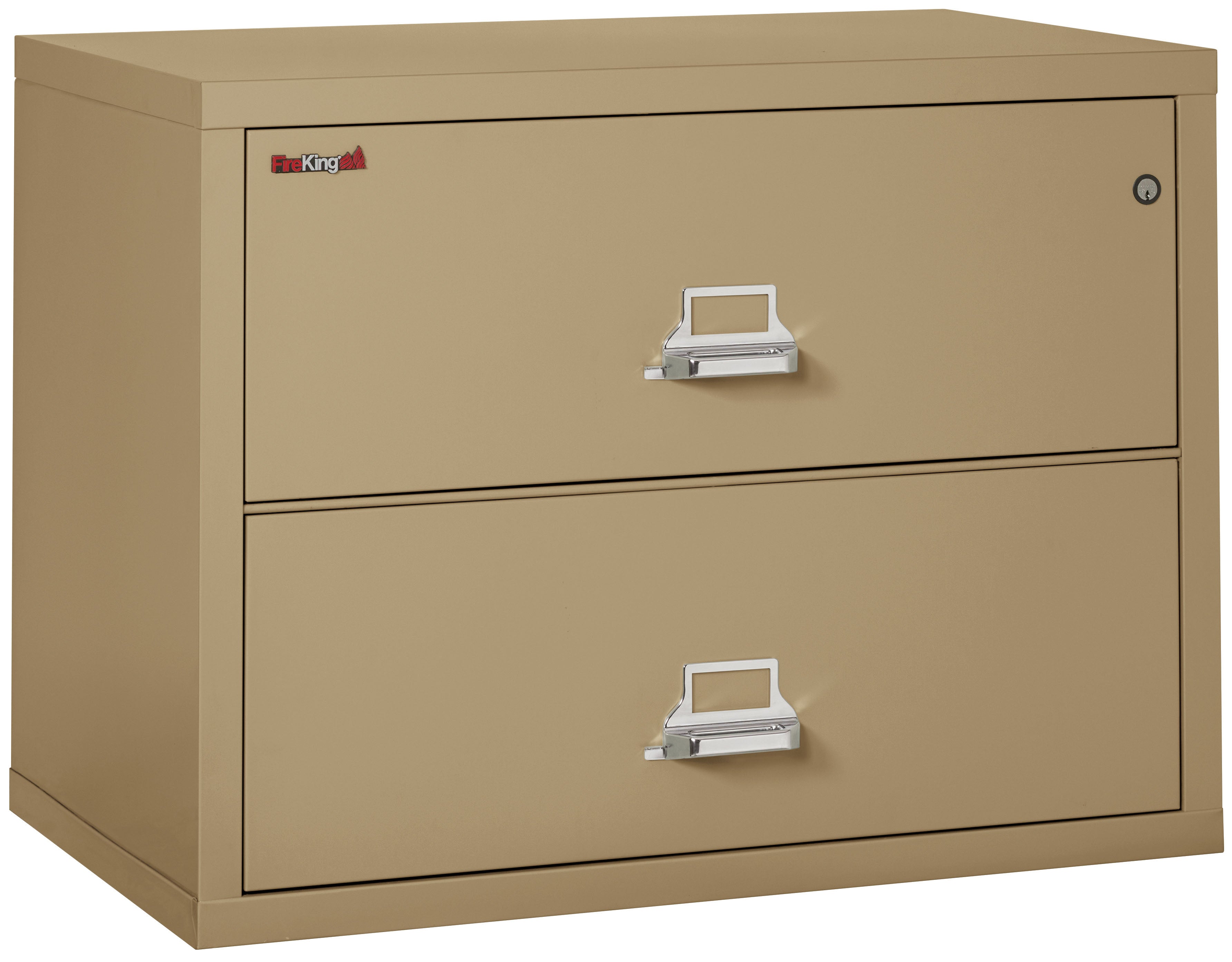 Fire Resistant File Cabinet - 2 Drawer Lateral 38" wide