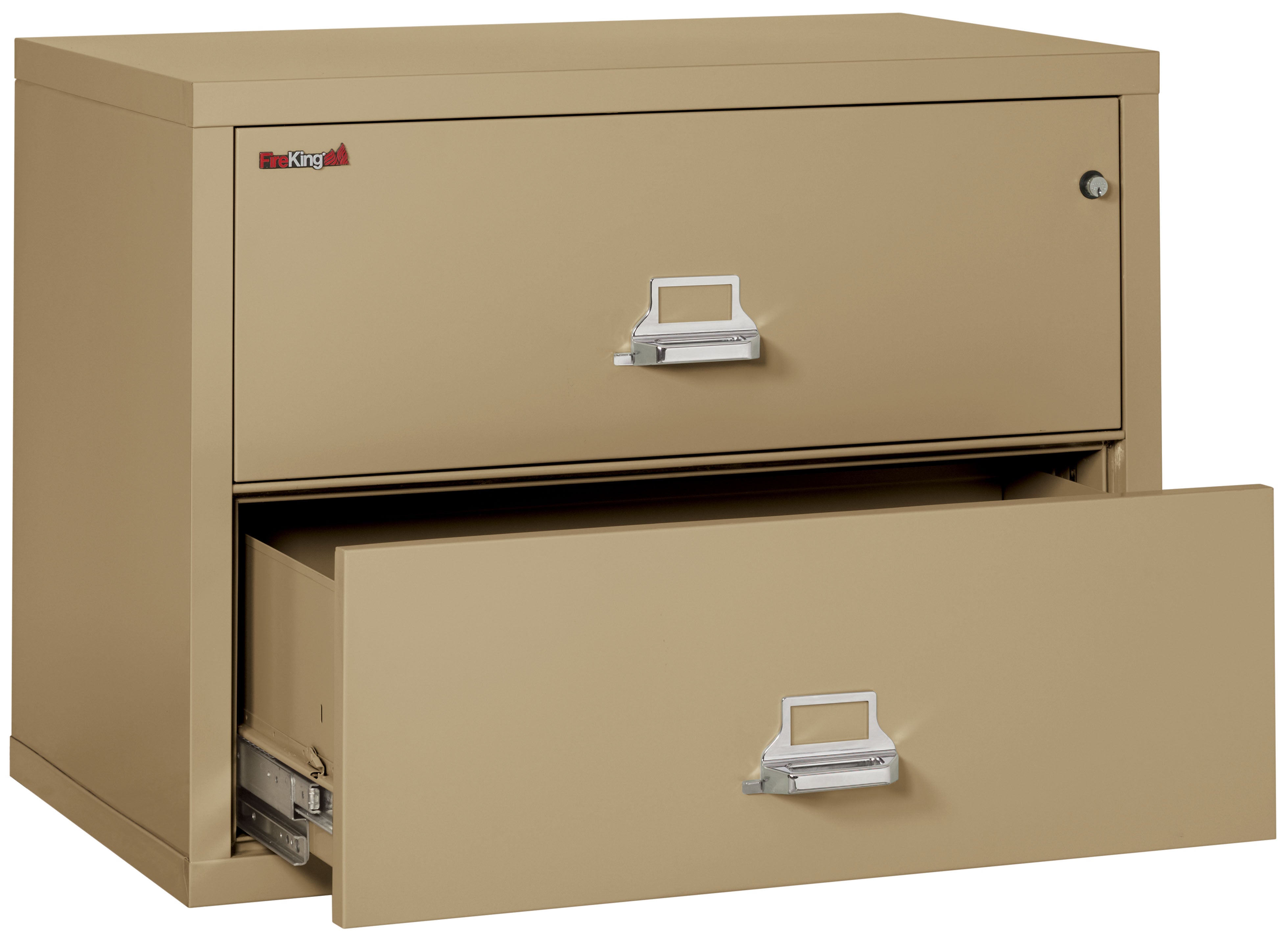 Fire Resistant File Cabinet - 2 Drawer Lateral 38" wide