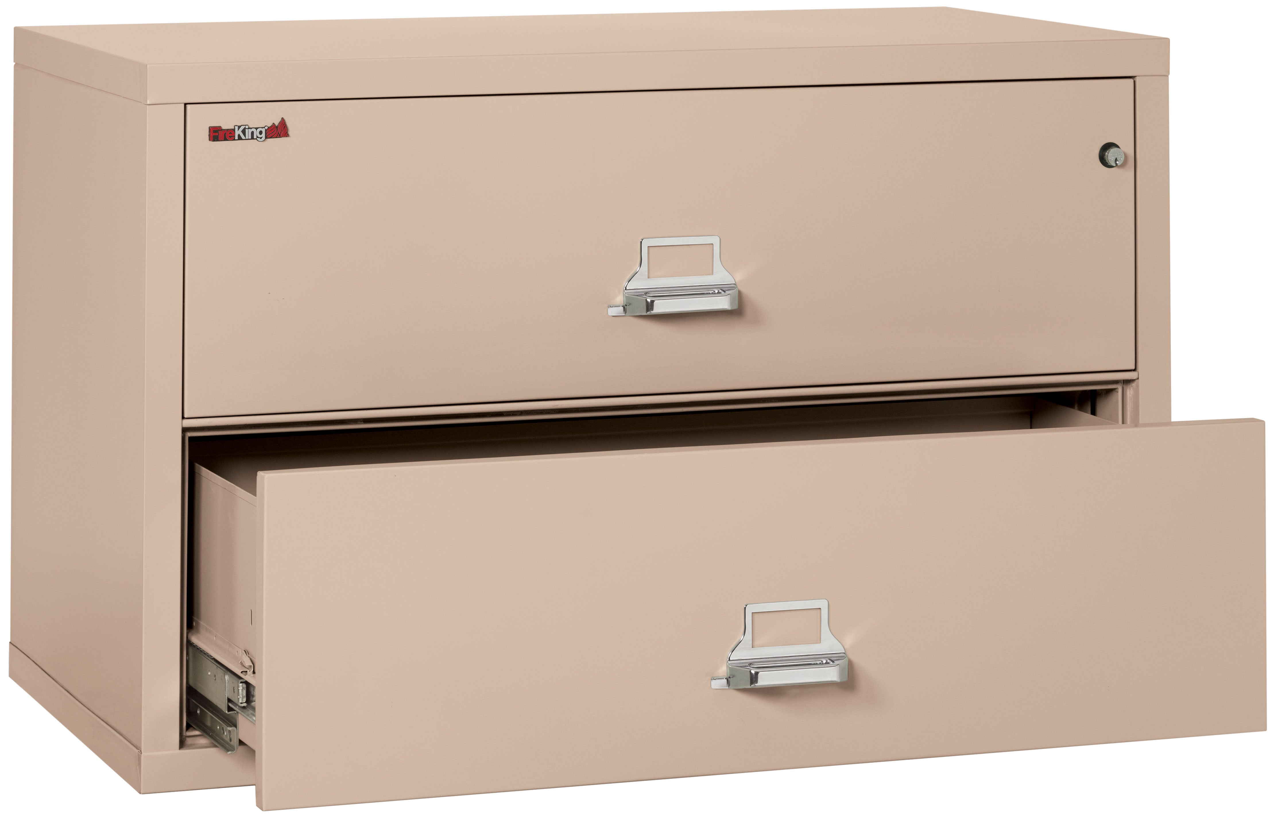 Fire Resistant File Cabinet - 2 Drawer Lateral 44" wide