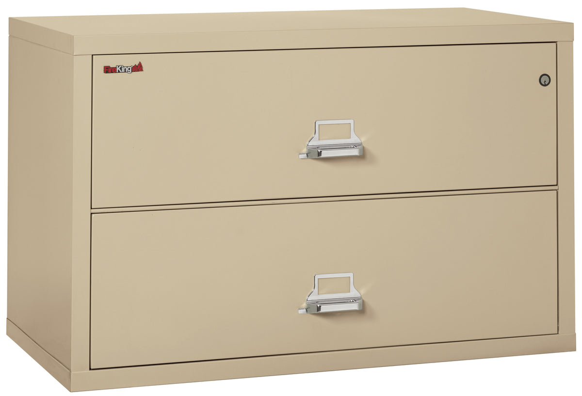 Fire Resistant File Cabinet - 2 Drawer Lateral 44" wide