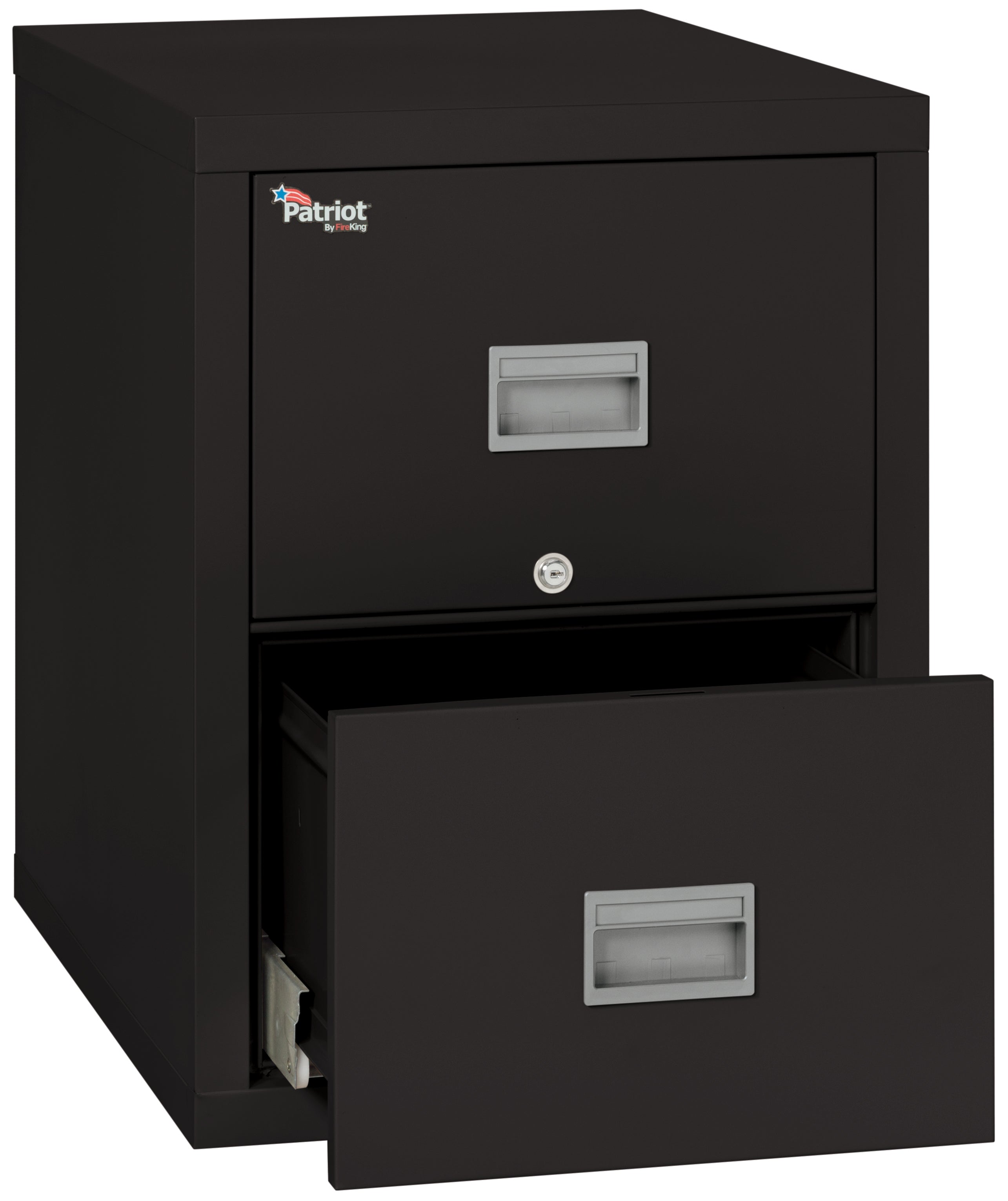 1 Hour Fire Resistant 31" depth File Cabinet with 2 Drawers filing letter hanging folders