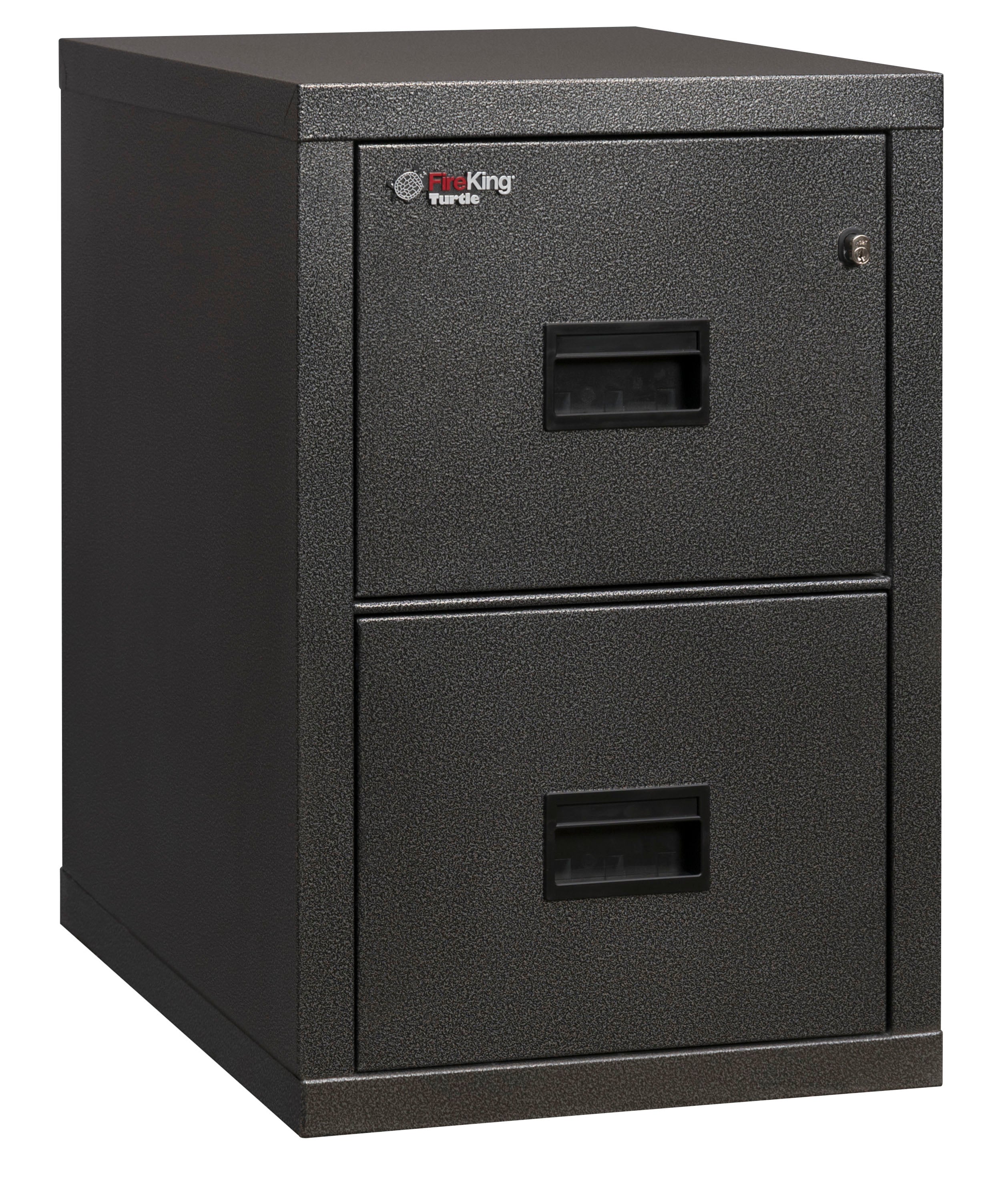 Fire Rated 2 drawer 22" depth letter/legal file cabinet