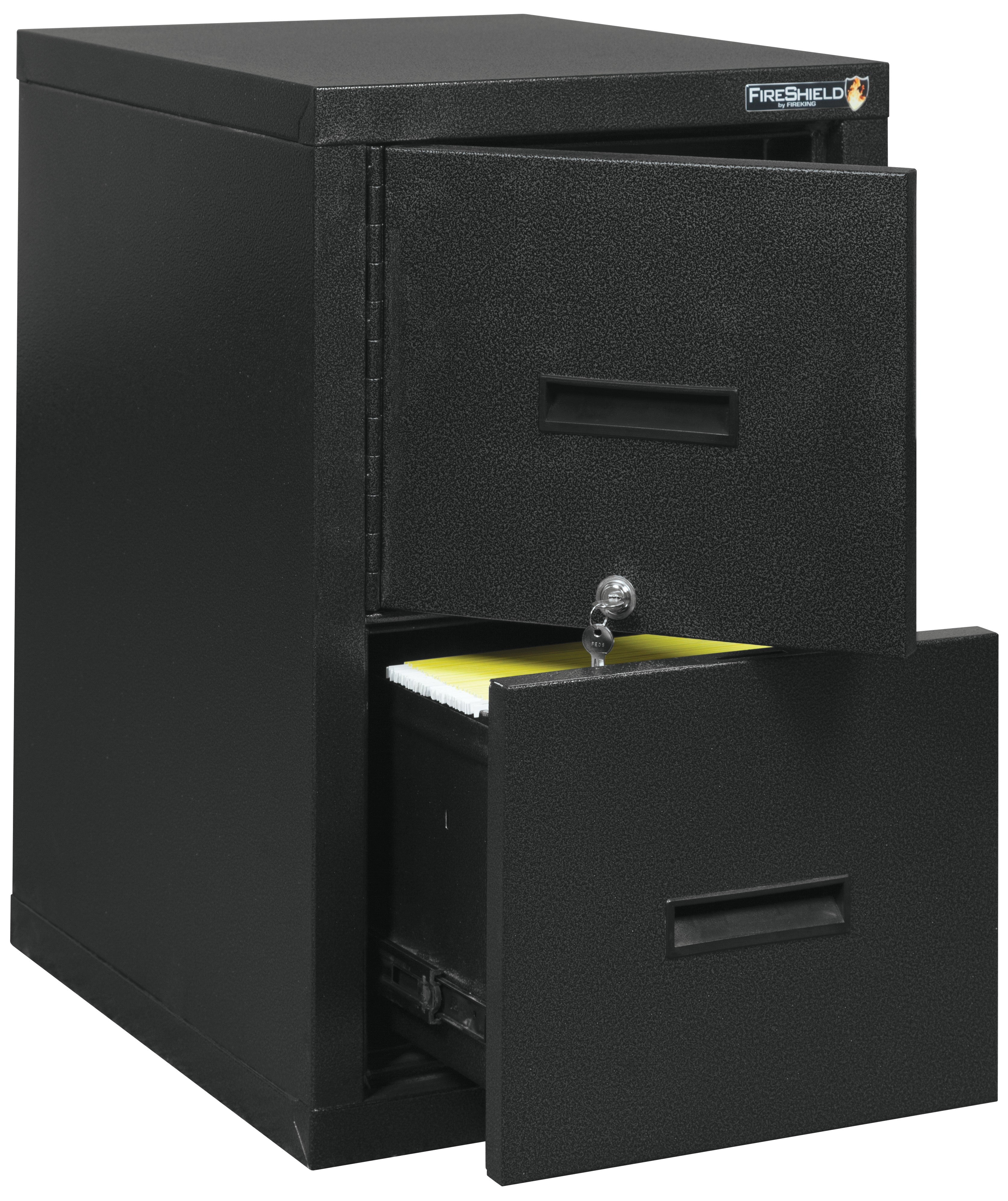 2 Drawer Letter or Legal Safe-in-a-File cabinet