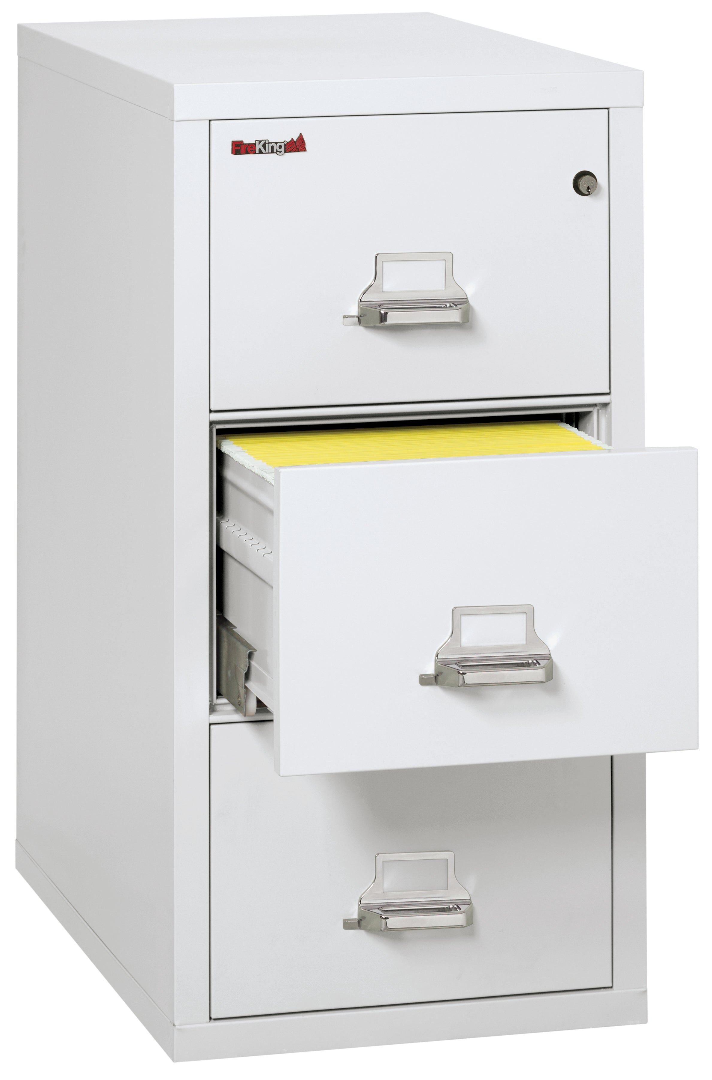 1 Hour Fire Resistant File Cabinet - 3 Drawer Letter 31" depth