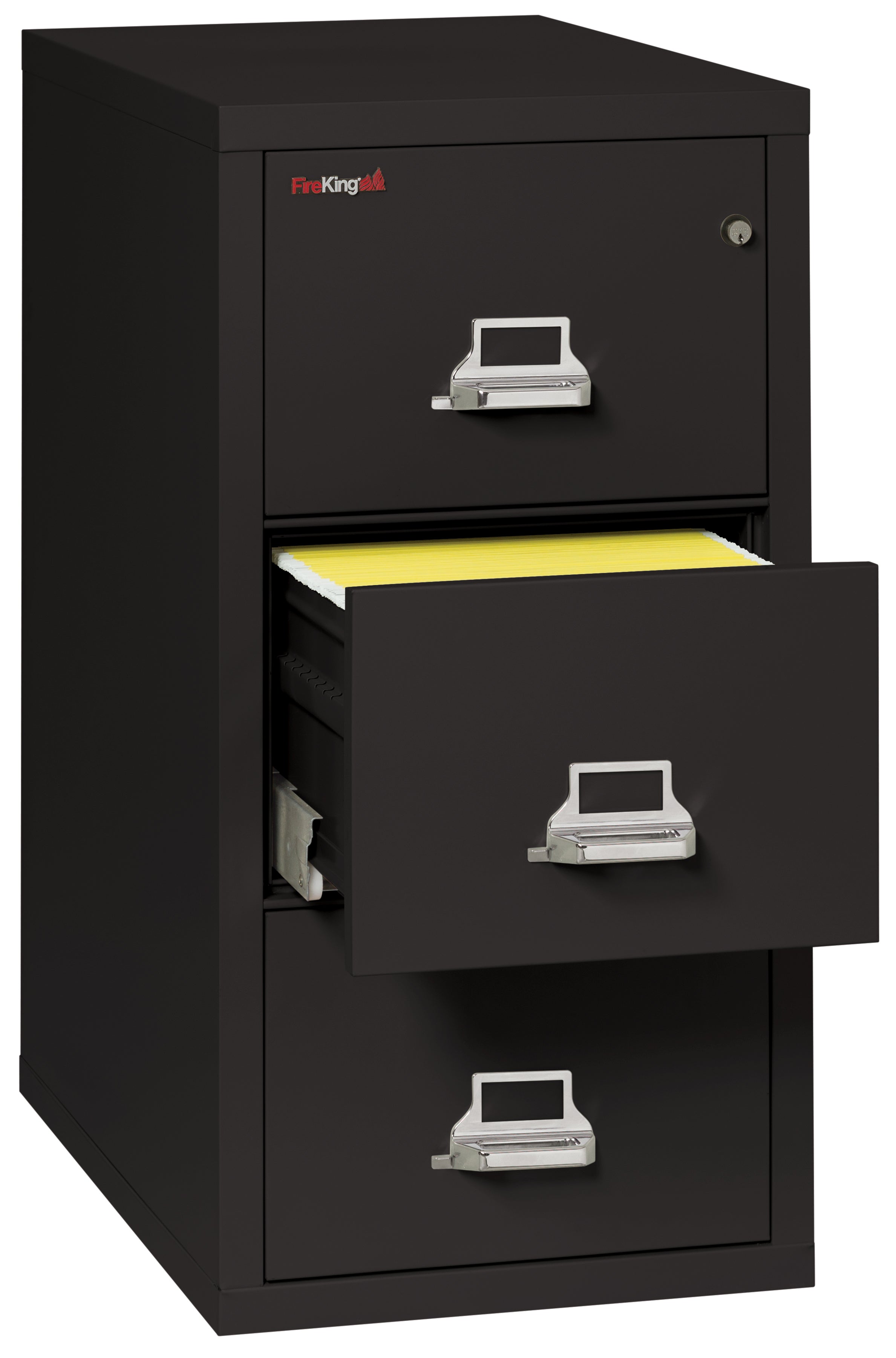 1 Hour Fire Resistant File Cabinet - 3 Drawer Letter 31" depth