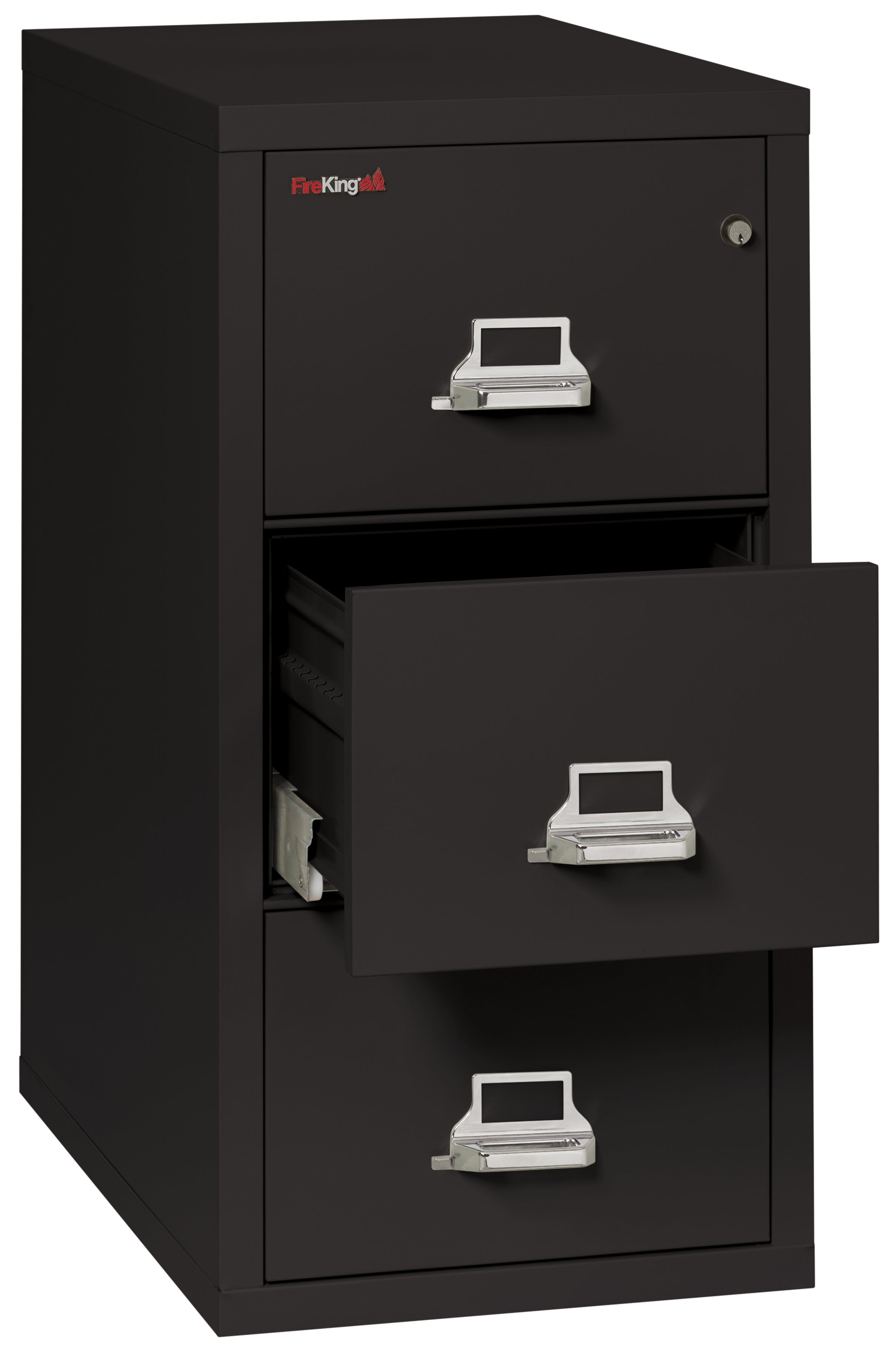 1 Hour Fire Resistant File Cabinet - 3 Drawer Letter 31" depth