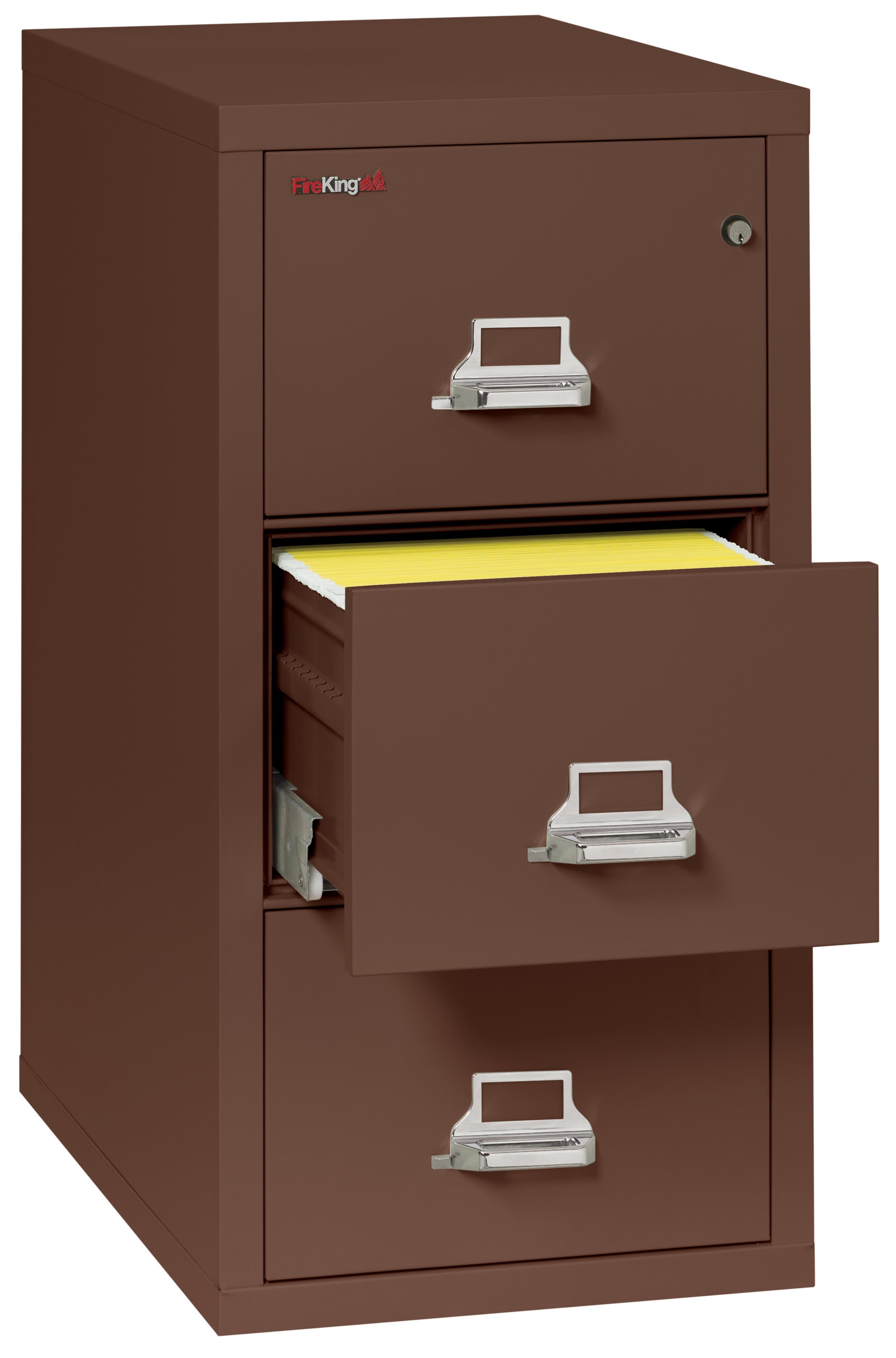 1 Hour Fire Resistant File Cabinet - 3 Drawer Letter 31" depth