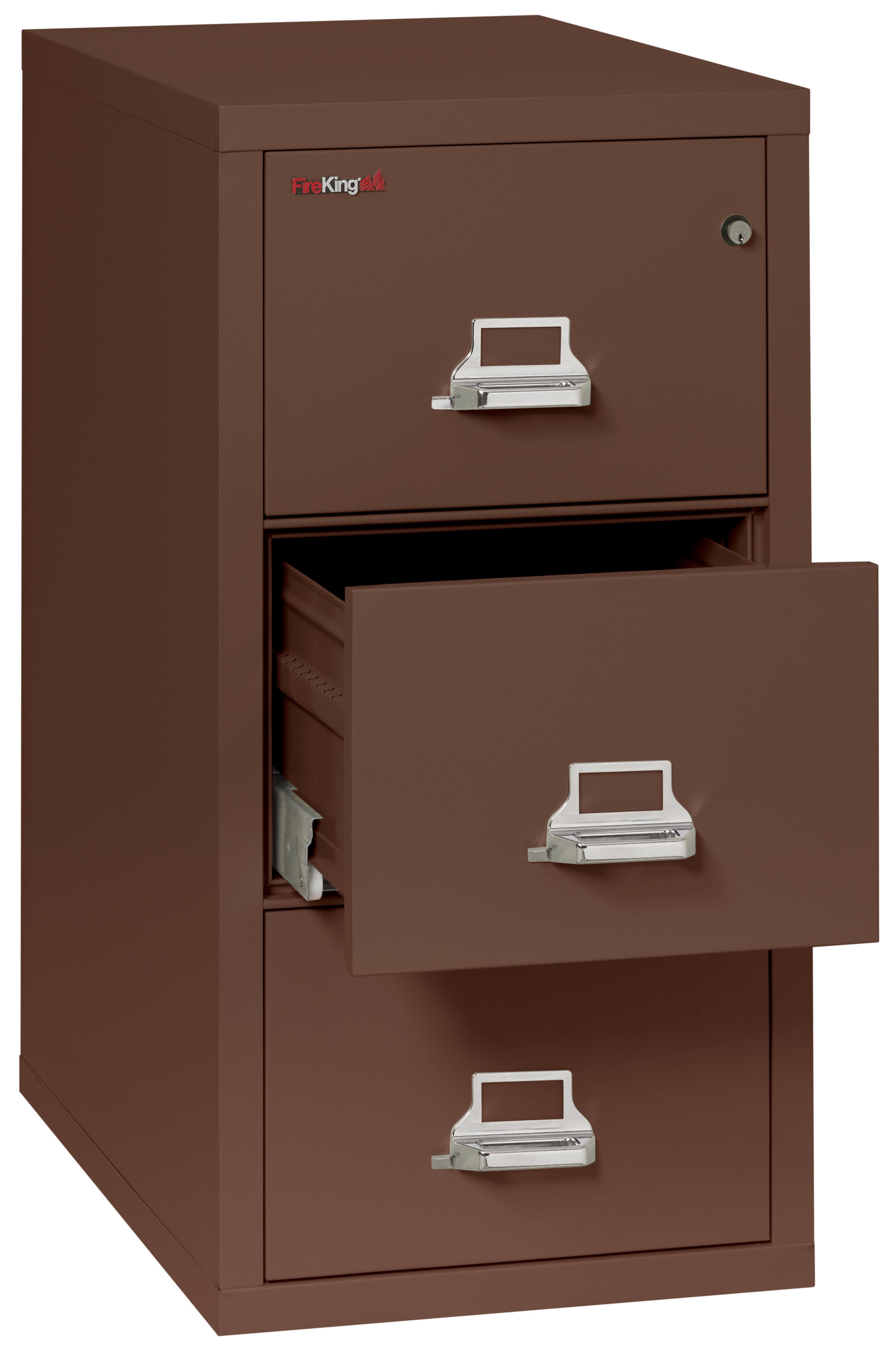 1 Hour Fire Resistant File Cabinet - 3 Drawer Letter 31" depth