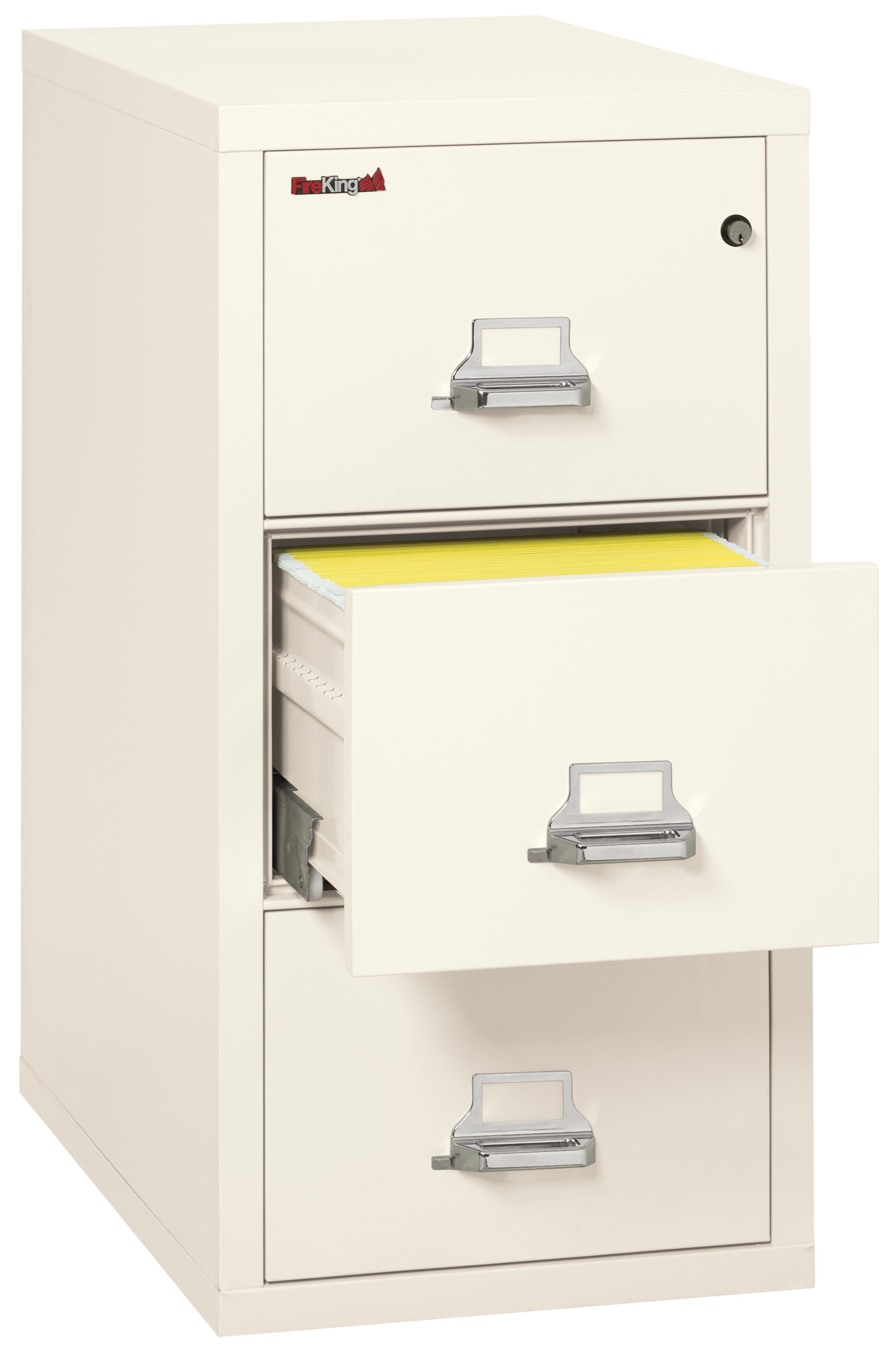 1 Hour Fire Resistant File Cabinet - 3 Drawer Letter 31" depth