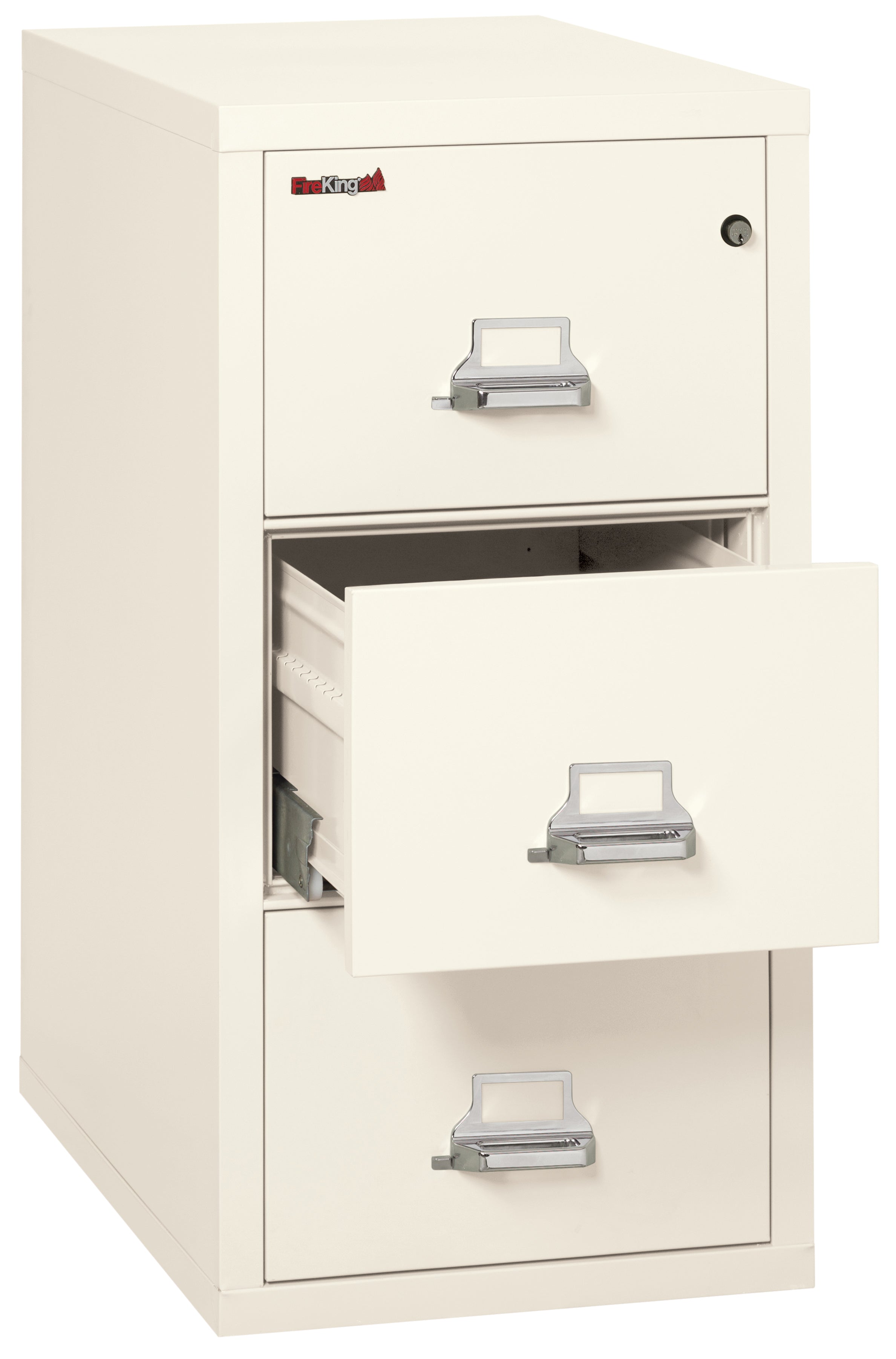 1 Hour Fire Resistant File Cabinet - 3 Drawer Letter 31" depth