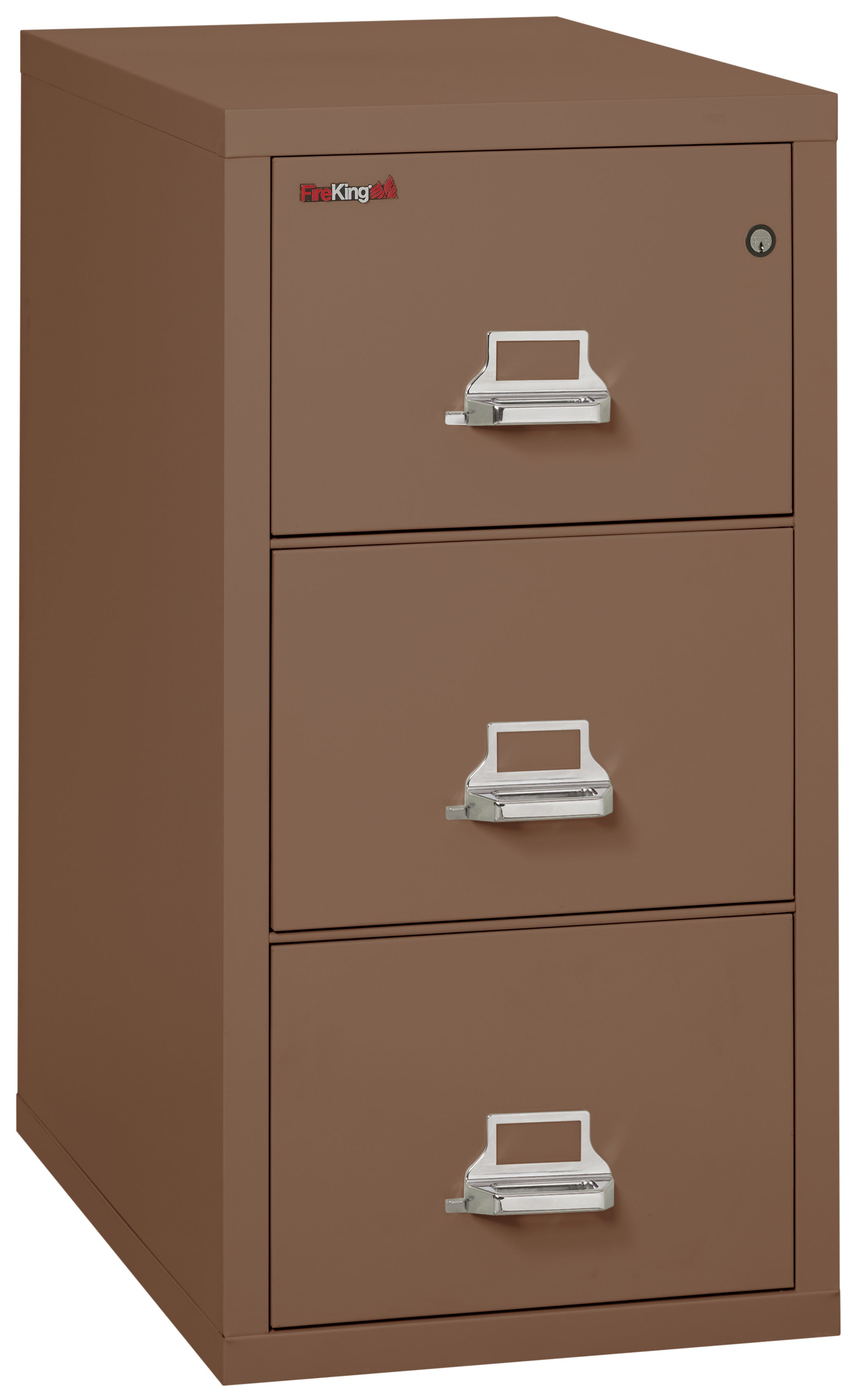 1 Hour Fire Resistant File Cabinet - 3 Drawer Letter 31" depth