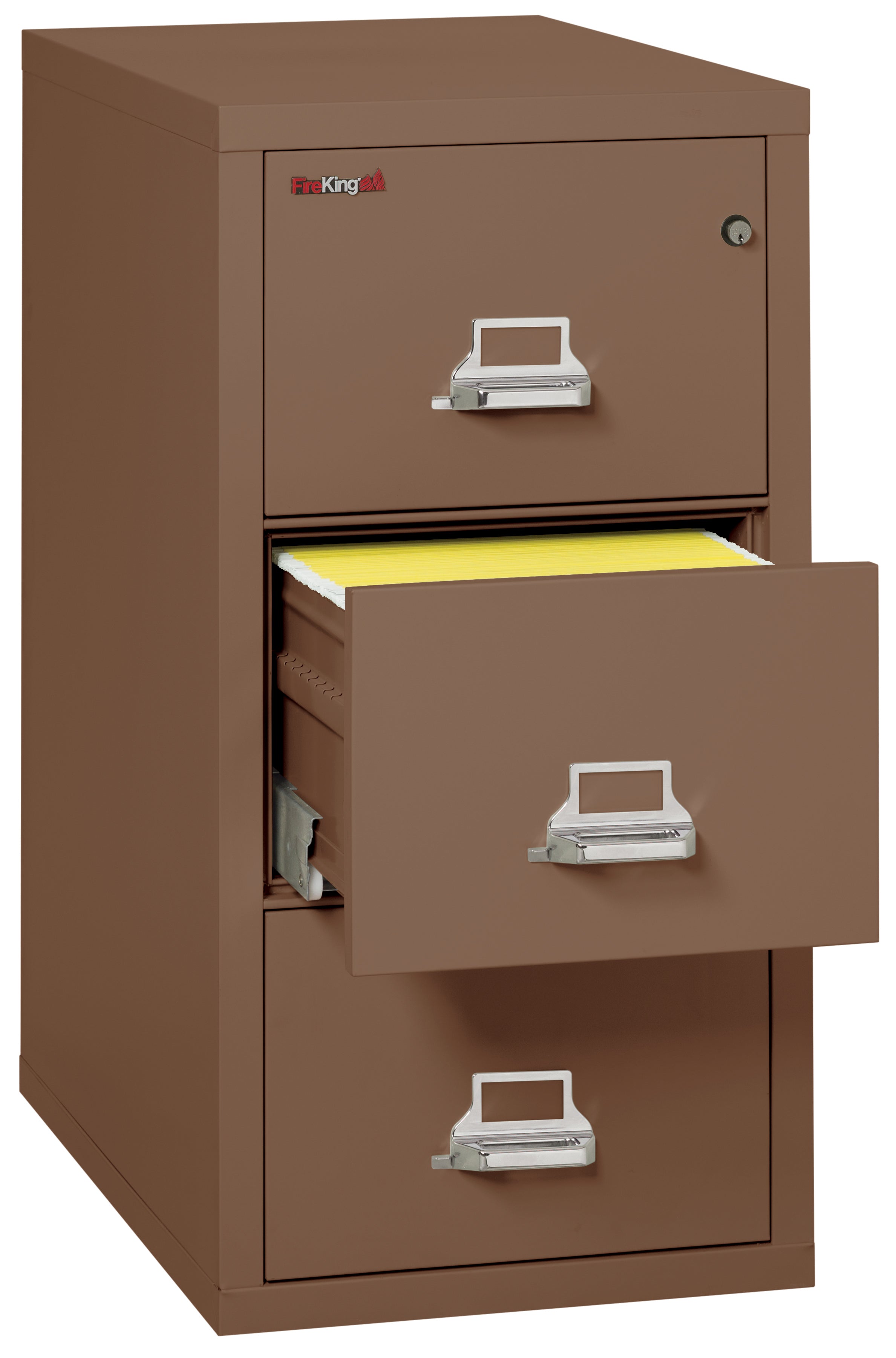 1 Hour Fire Resistant File Cabinet - 3 Drawer Letter 31" depth