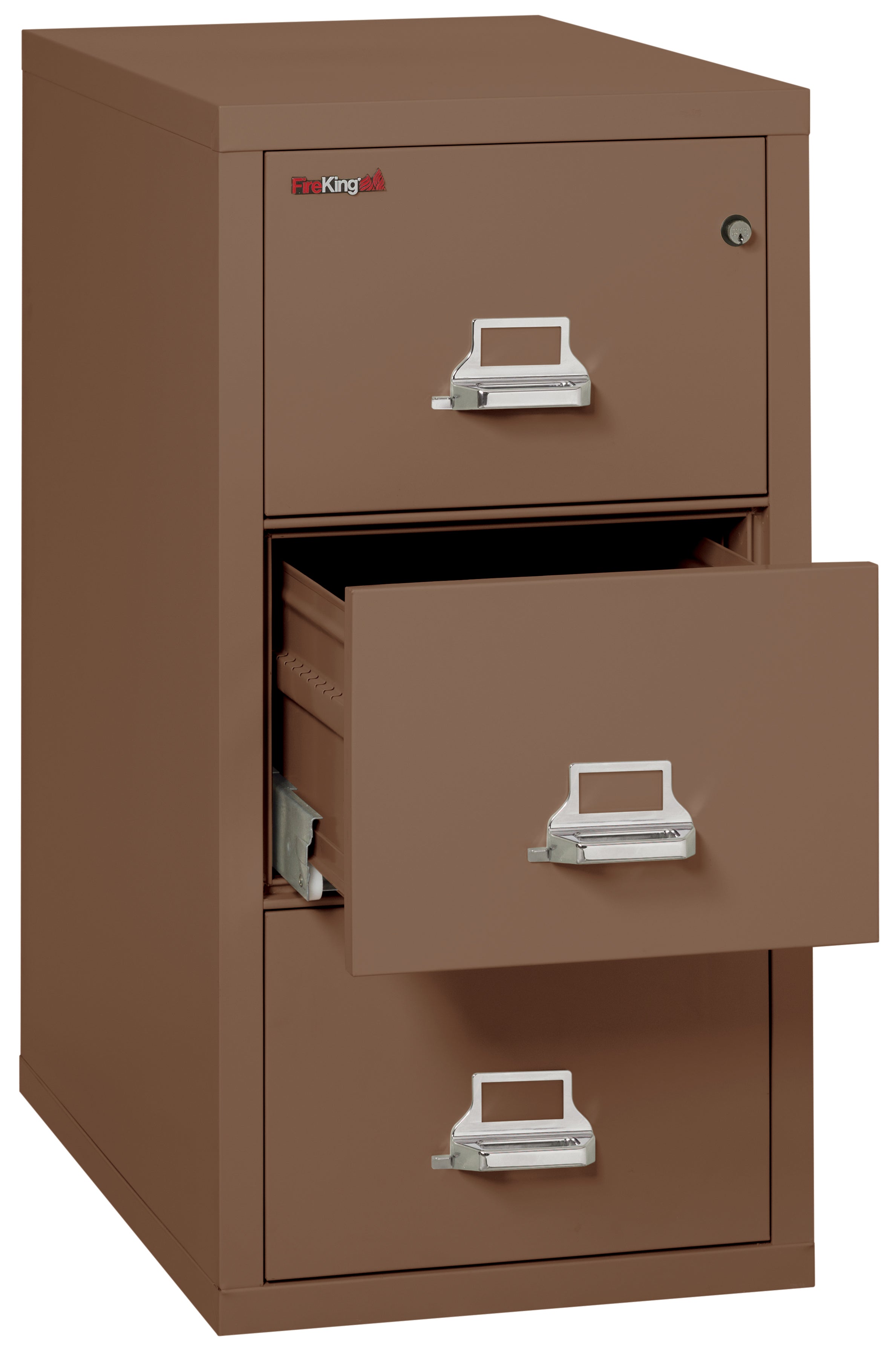 1 Hour Fire Resistant File Cabinet - 3 Drawer Letter 31" depth