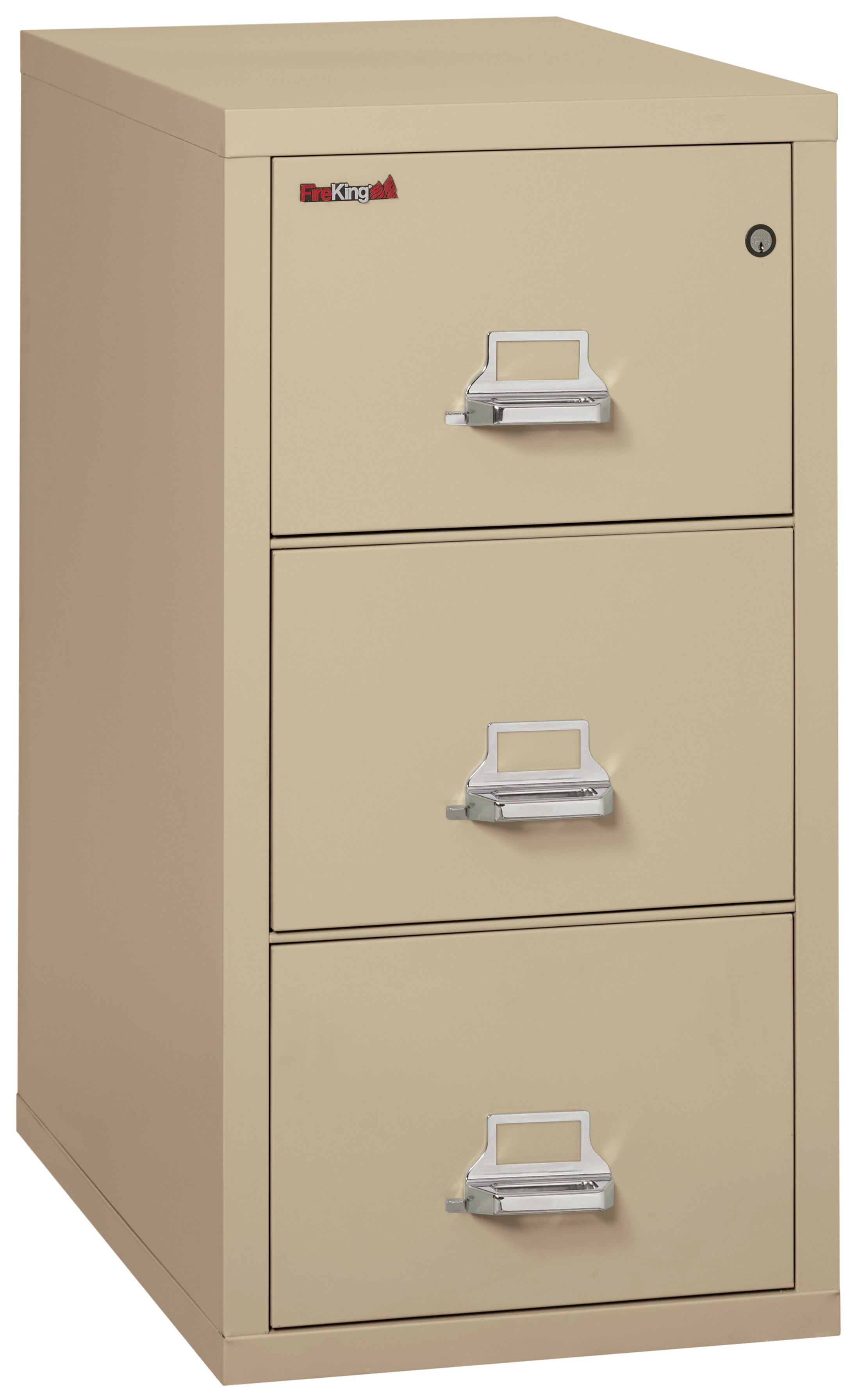 1 Hour Fire Resistant File Cabinet - 3 Drawer Legal 31" depth