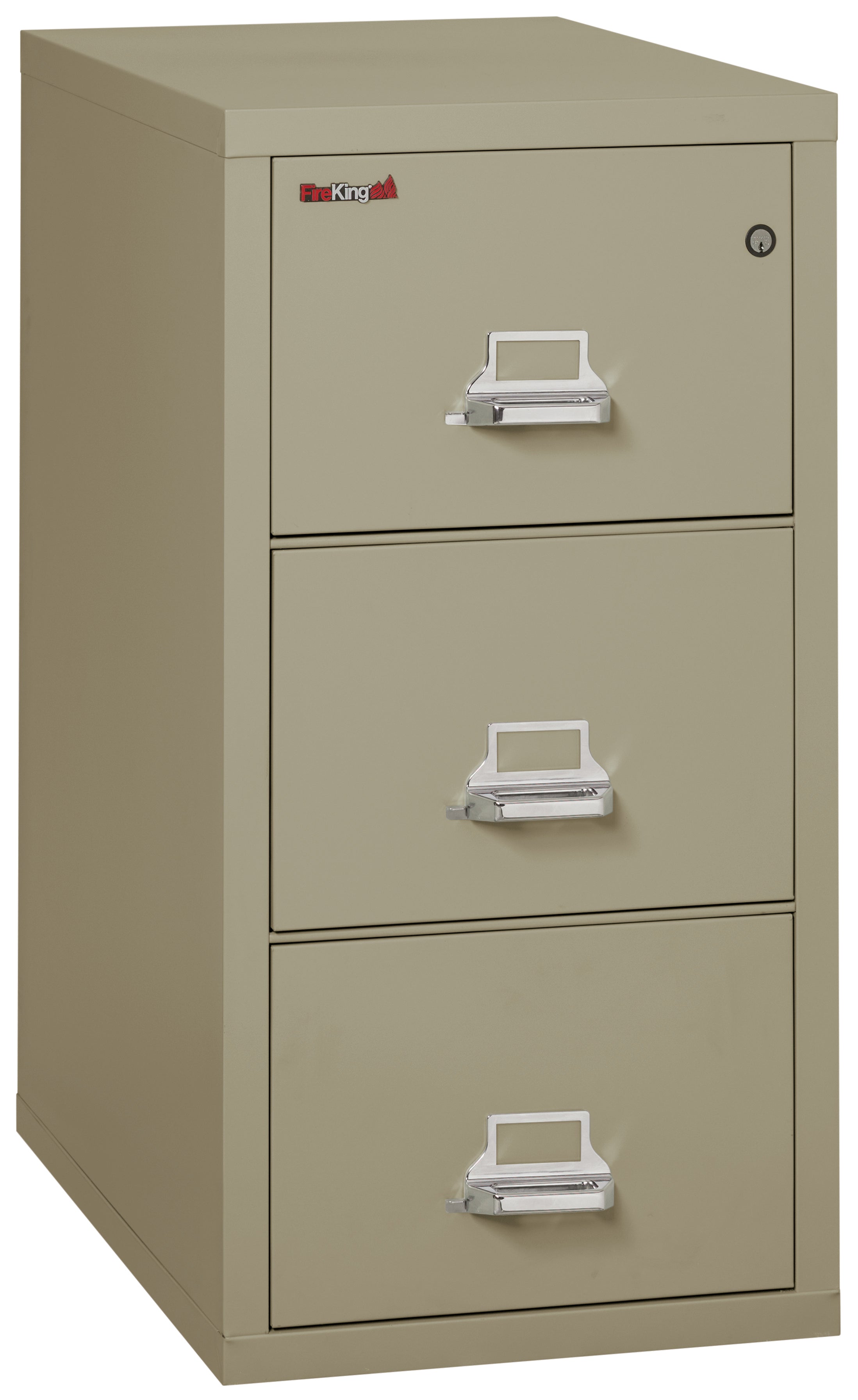 1 Hour Fire Resistant File Cabinet - 3 Drawer Legal 31" depth