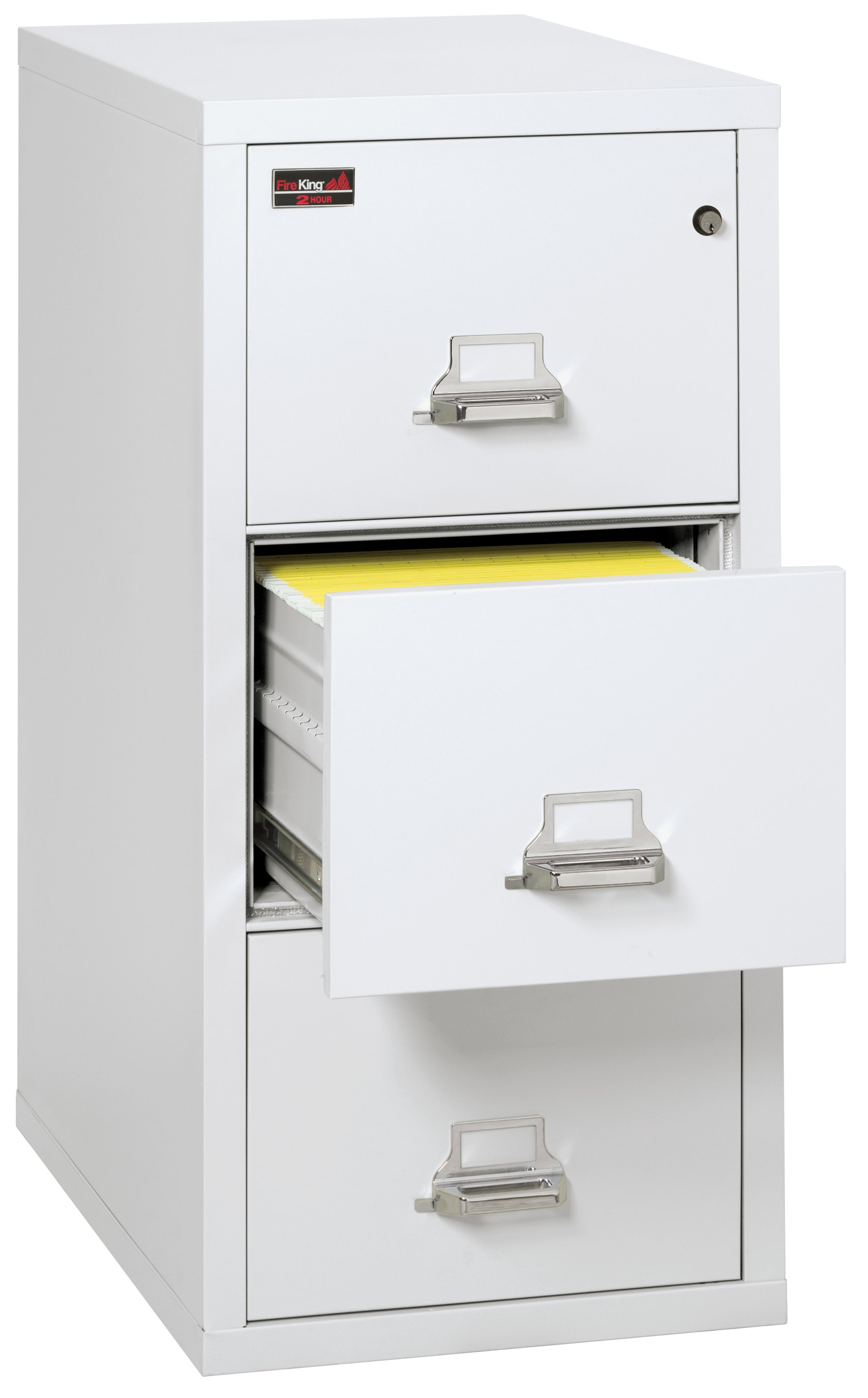 2 Hour Fire Resistant File Cabinet - 2 Drawer Legal 32" depth