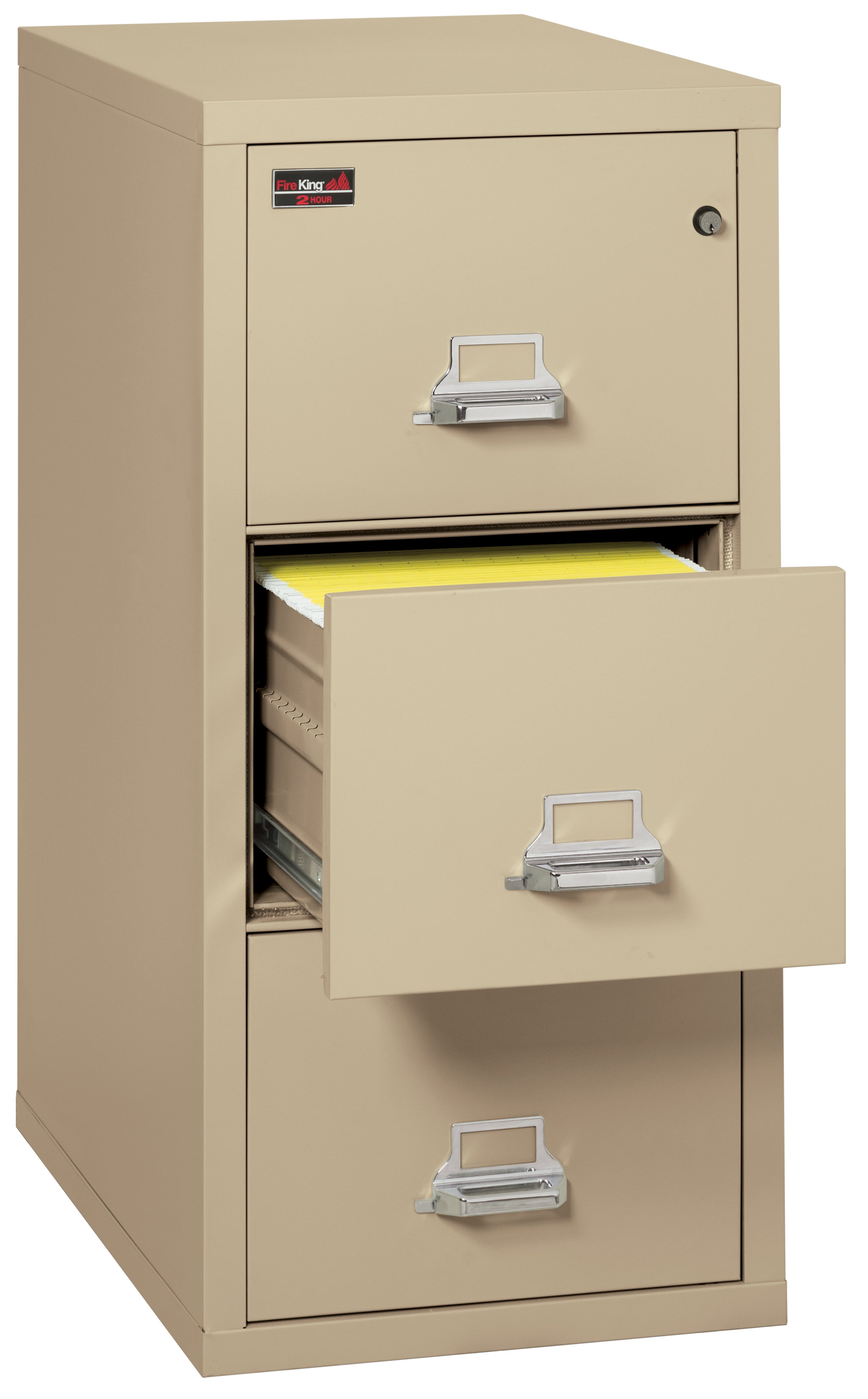 2 Hour Fire Resistant File Cabinet - 2 Drawer Legal 32" depth